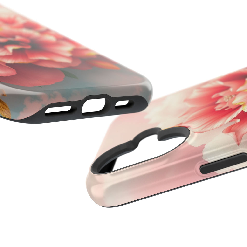 iPhone Pastel Floral Cloud Gold Foil Luxury Slim iPhone Everyday · iPhone Case
