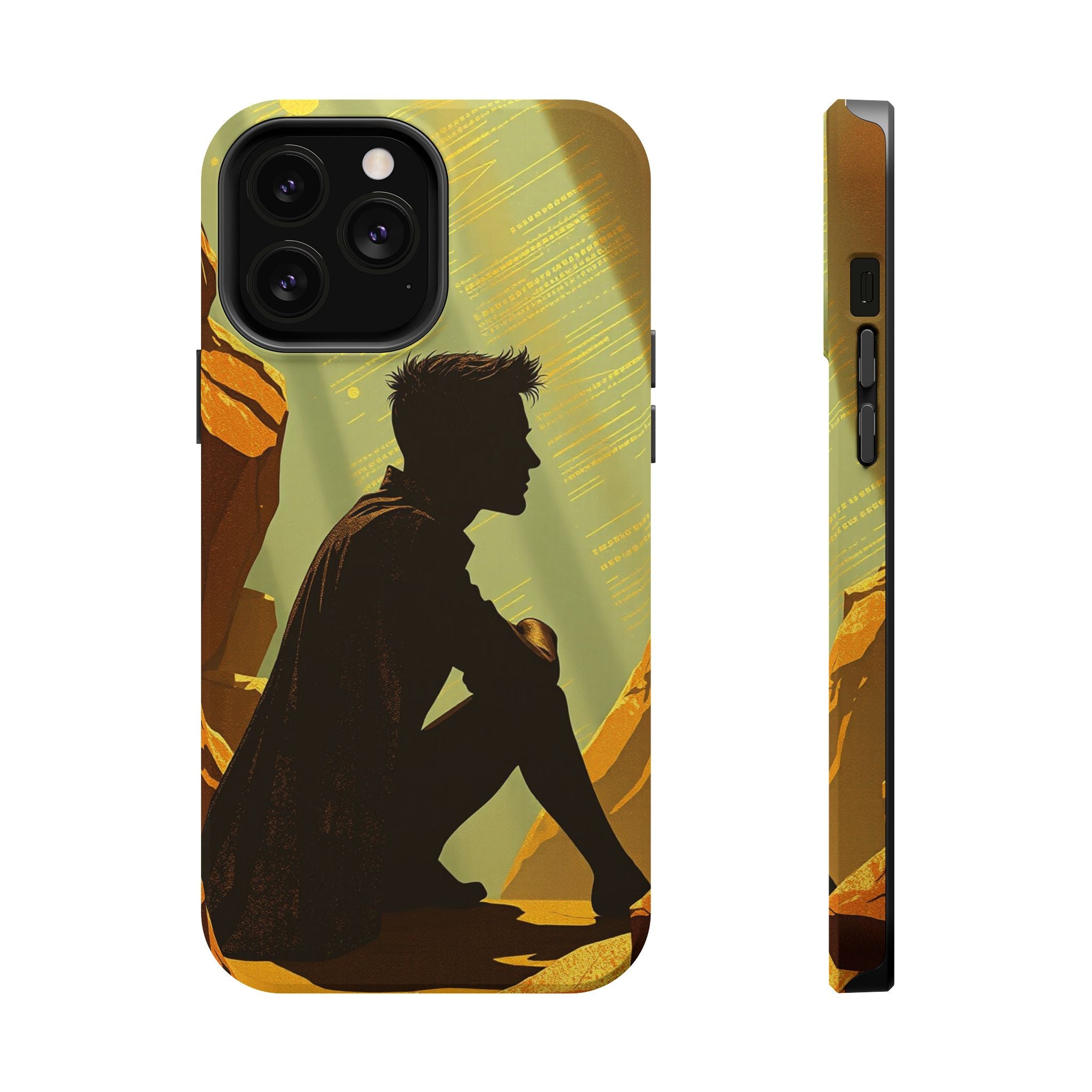 iPhone Mustard And Rust Overthinking Again Slim Everyday Designer Case · iPhone