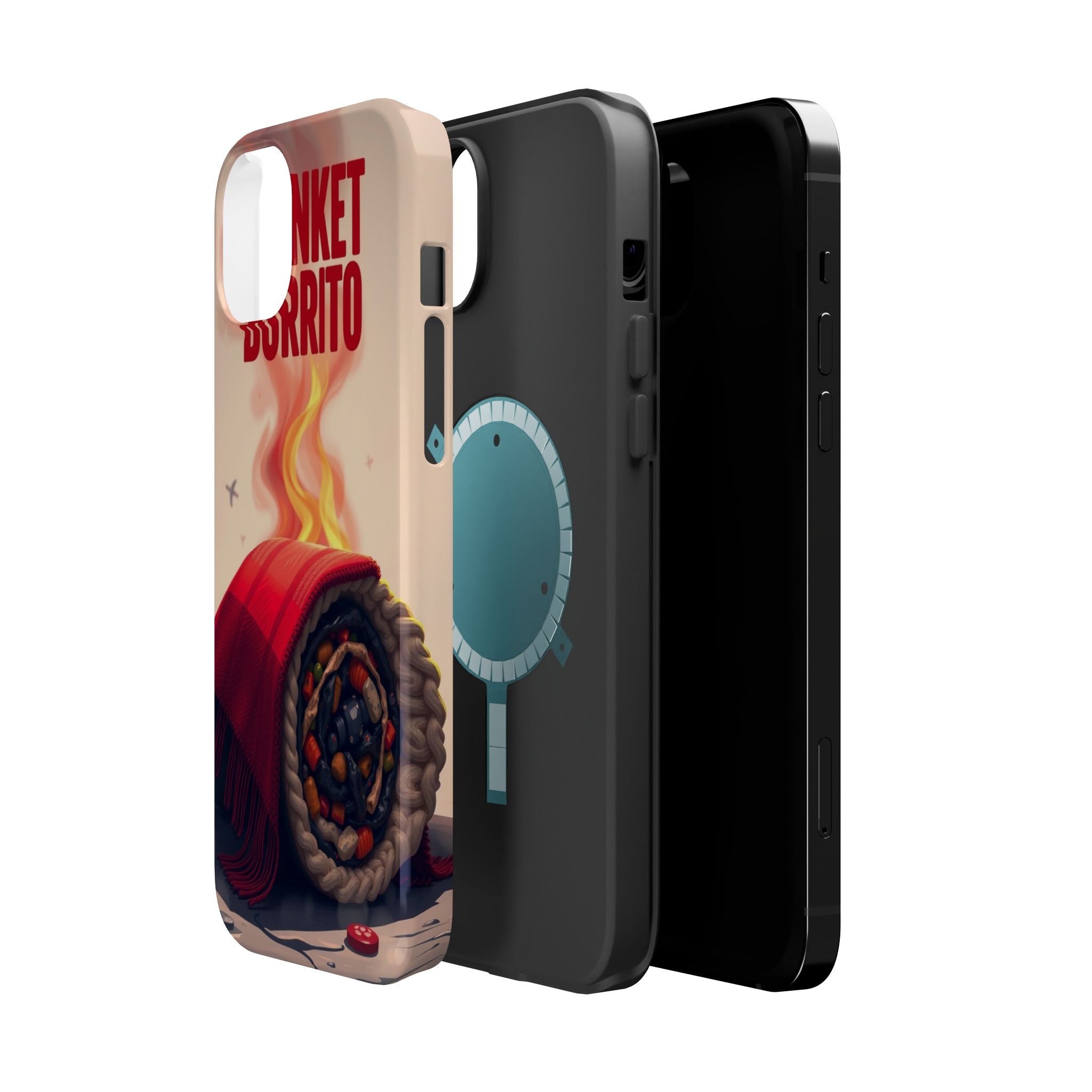 iPhone Serene Blanket Burrito Design Slim Everyday Designer Case · iPhone Case