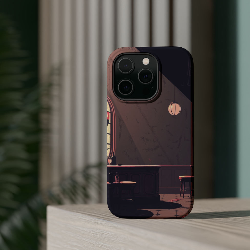 iPhone Speakeasy Dark Grunge Distressed Slim Everyday Designer Case · iPhone Cas