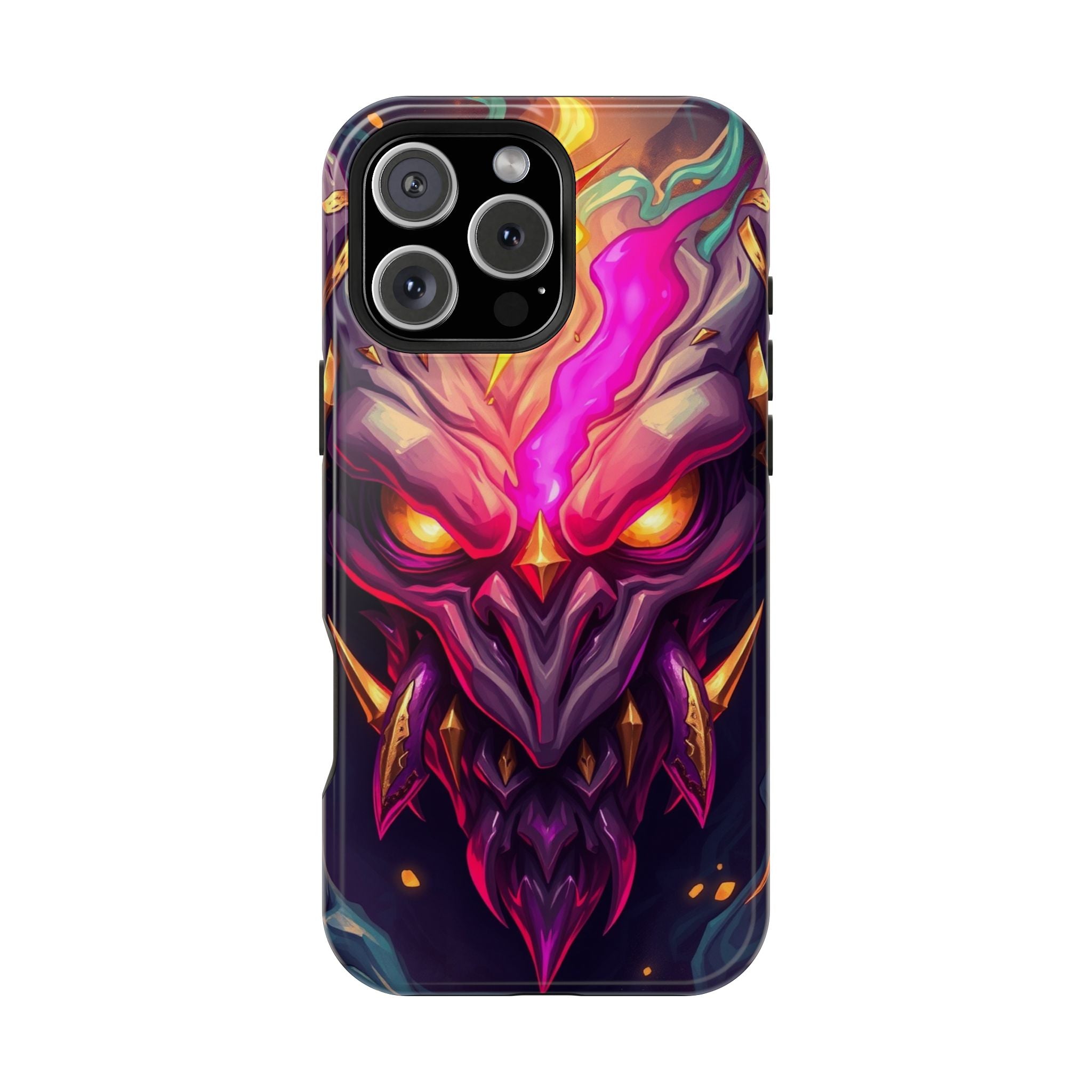 iPhone Chaos Goblin Energy Gold Foil Luxury Slim Everyday Designer Case · iPhone