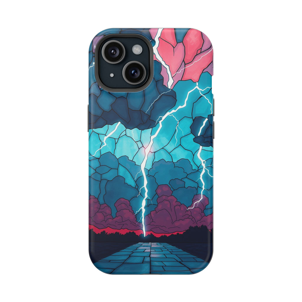 iPhone Earthy Thunderstorm Sky Design Slim Everyday Designer Case · iPhone Case