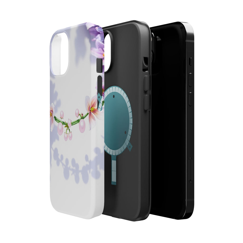 iPhone Vibrant Floral Crown Design Clean Minimal Snap Cas Slim Snap Case · iPhon