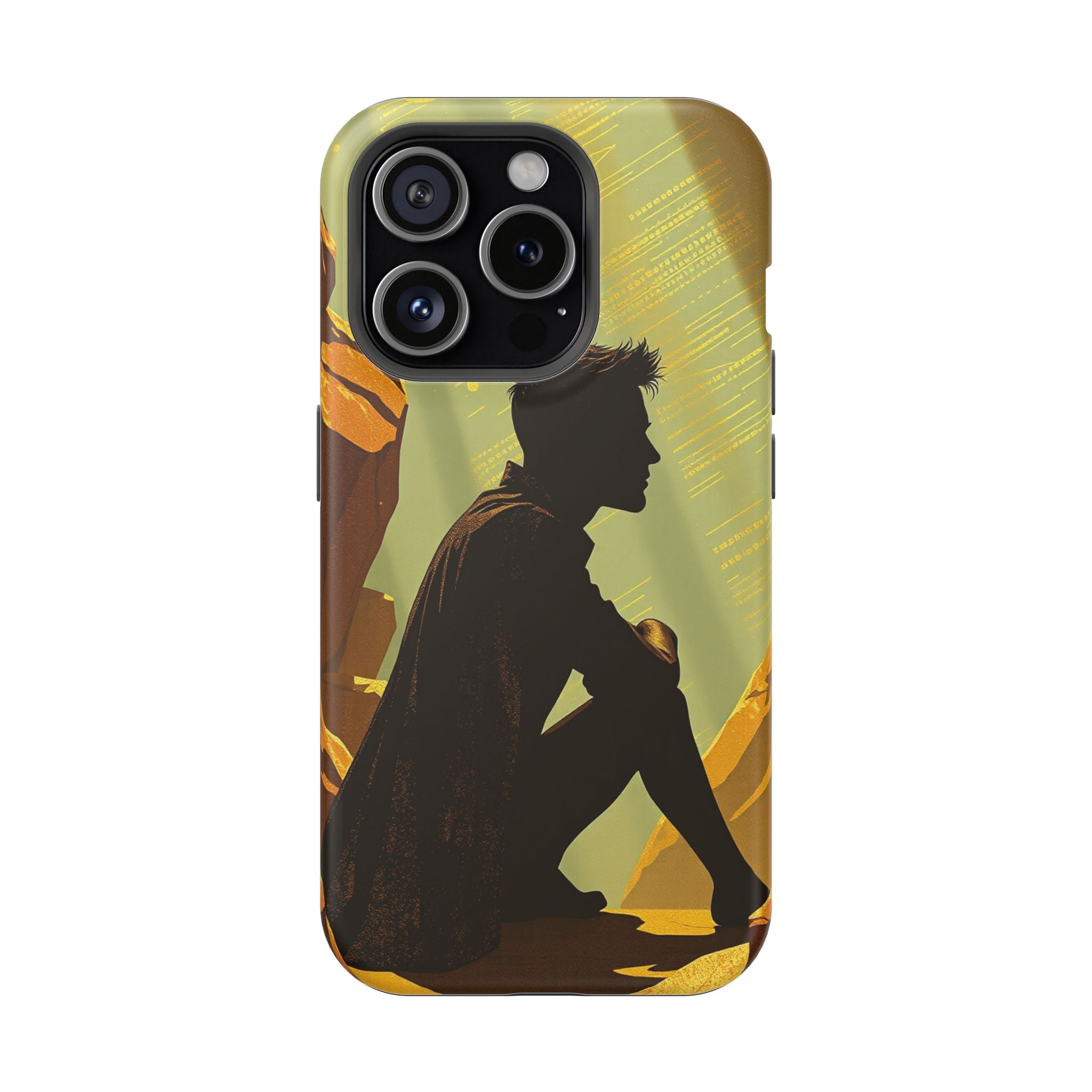 iPhone Mustard And Rust Overthinking Again Slim Everyday Designer Case · iPhone