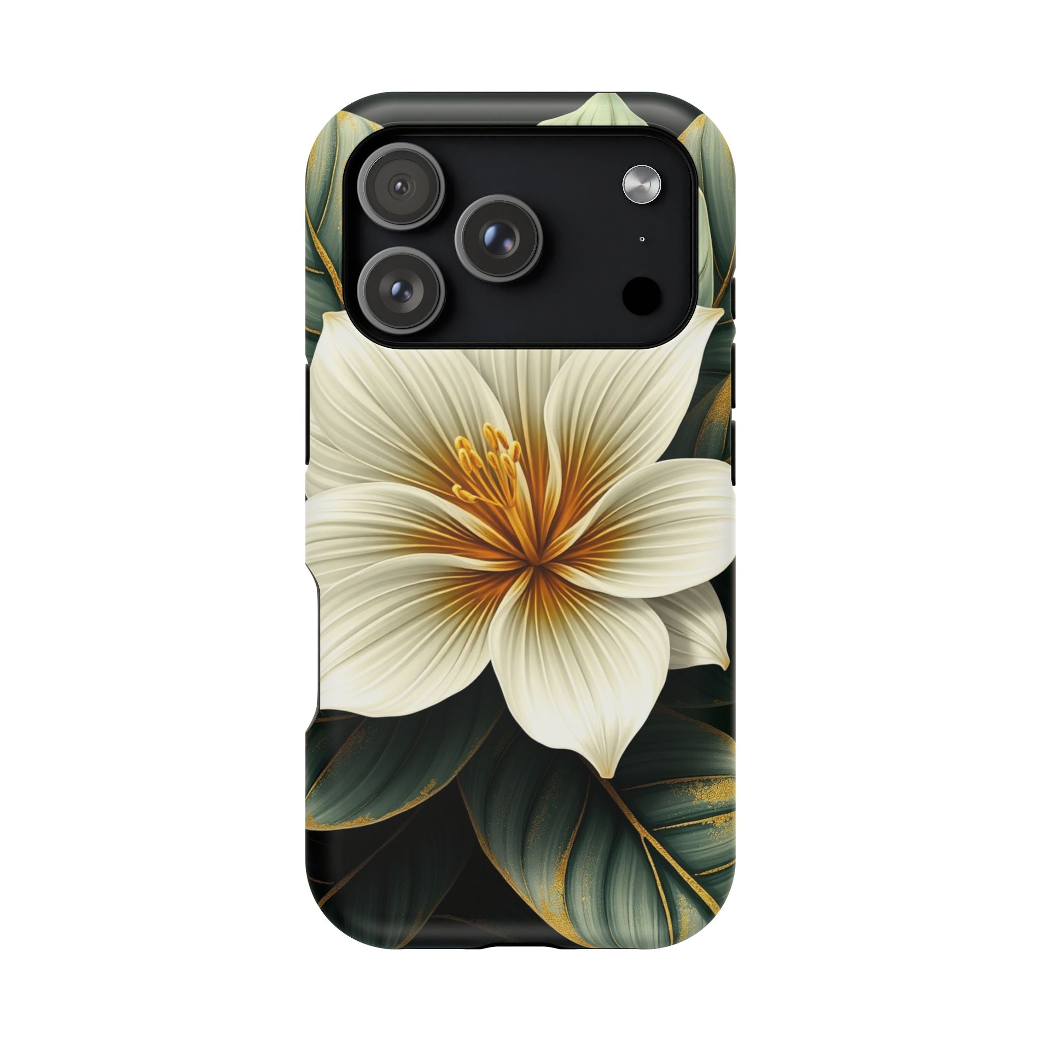 iPhone Radiant Tropical Bloom Design Slim Everyday Designer Case · iPhone Case