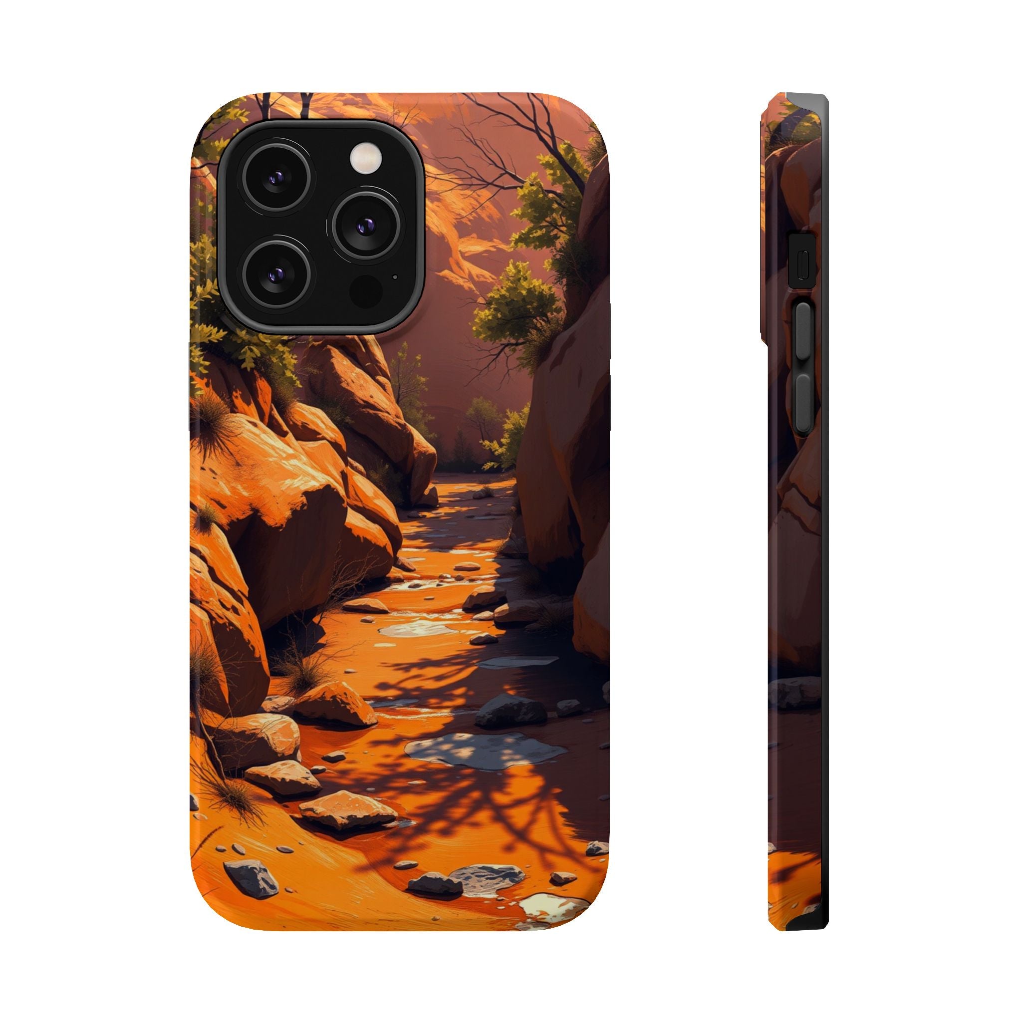 iPhone Spring Creek Bold Art Slim Everyday Designer Case · iPhone Case