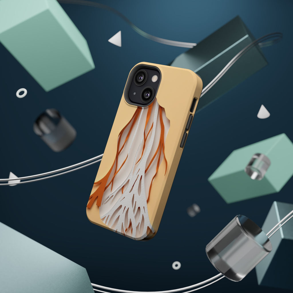 iPhone Mangrove Roots Paper Cut Art Slim Everyday Designer Case · iPhone Case