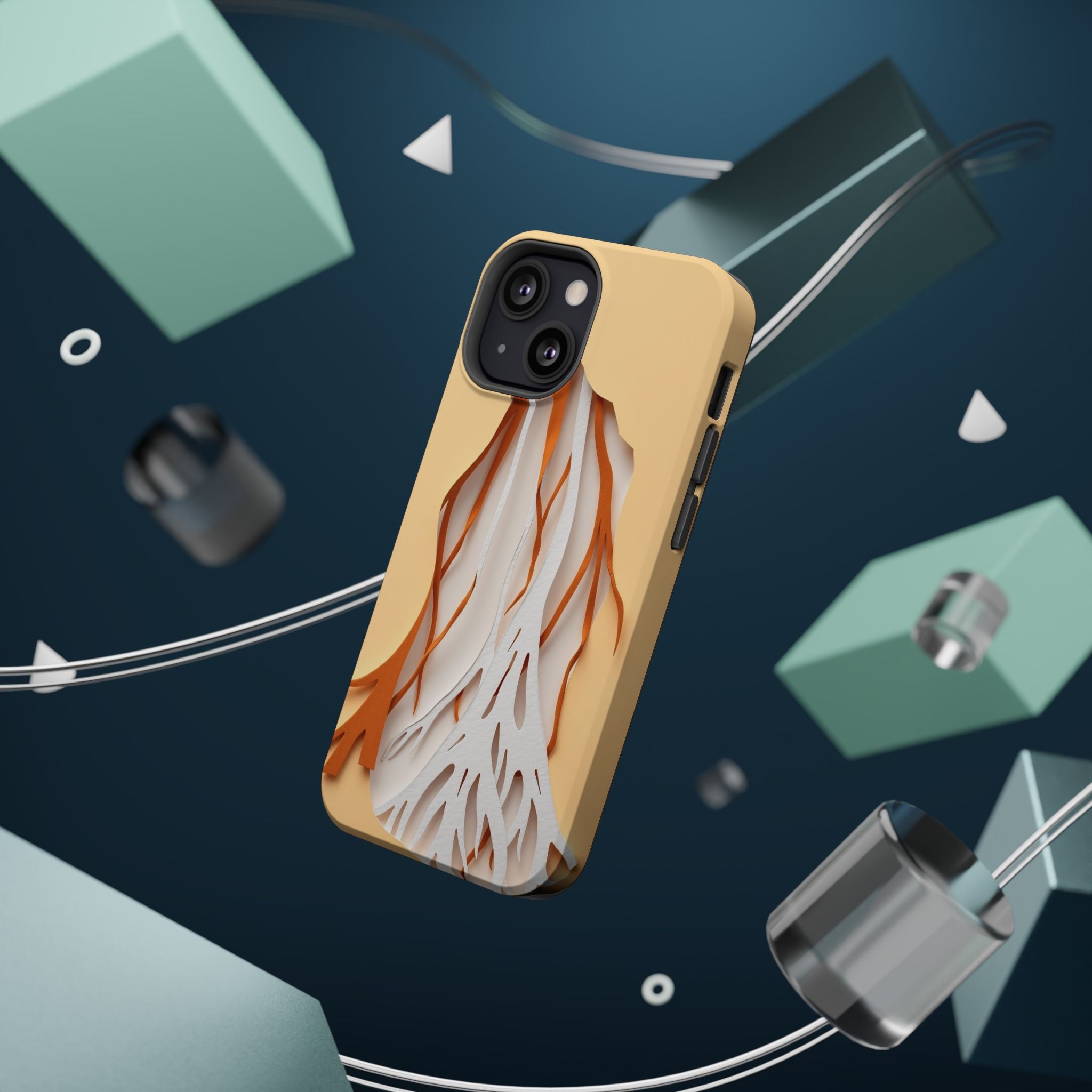 iPhone Mangrove Roots Paper Cut Art Slim Everyday Designer Case · iPhone Case