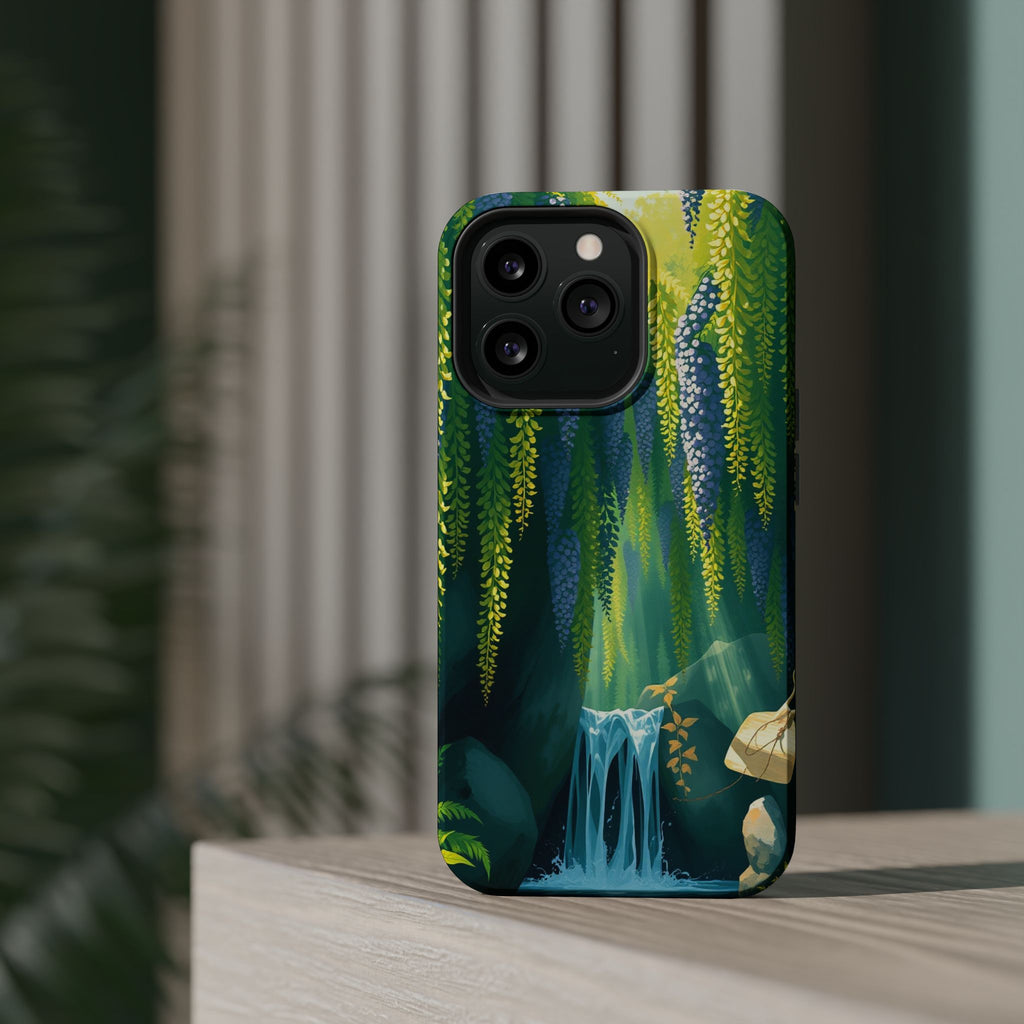 iPhone Wisteria Cascade Mystic Art Bold Modern Everyday Snap Case · iPhone Case