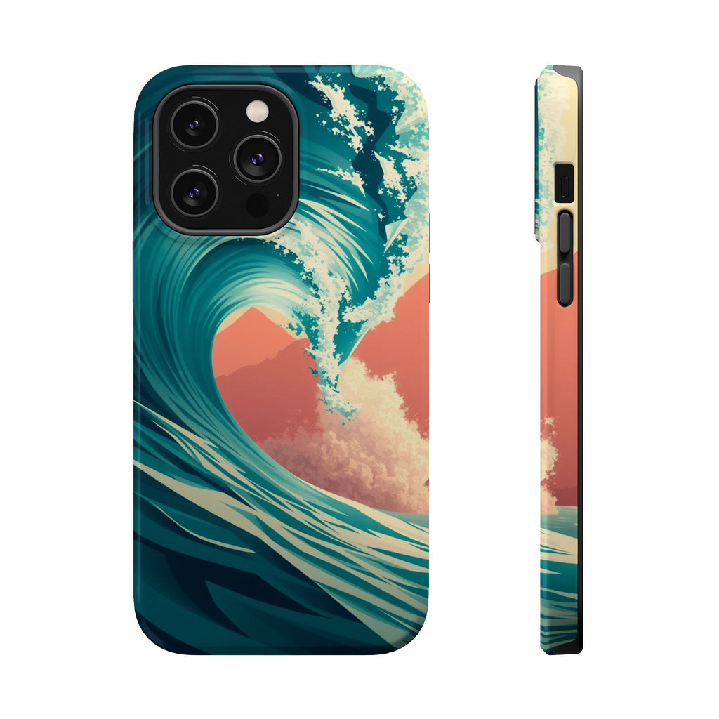 iPhone Ocean Wave Crash Cinematic Art Slim Everyday Designer Case · iPhone Case