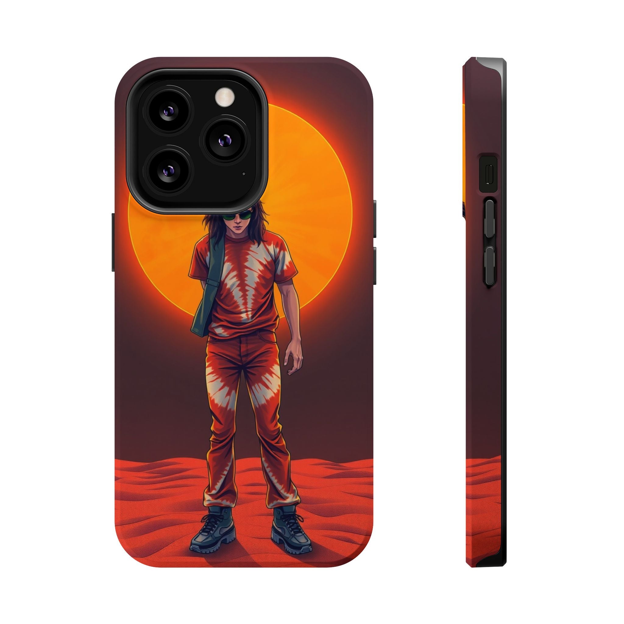 iPhone Tie-Dye 60s Enchanted Art Bold Modern Everyday Snap Case · iPhone Case