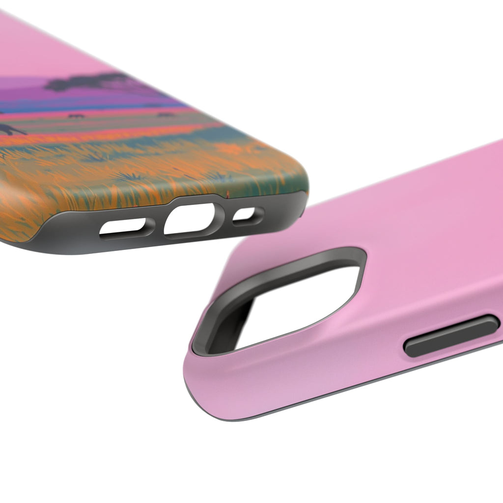 iPhone Savanna Horizon Electric Art Slim Everyday Designer Case · iPhone Case