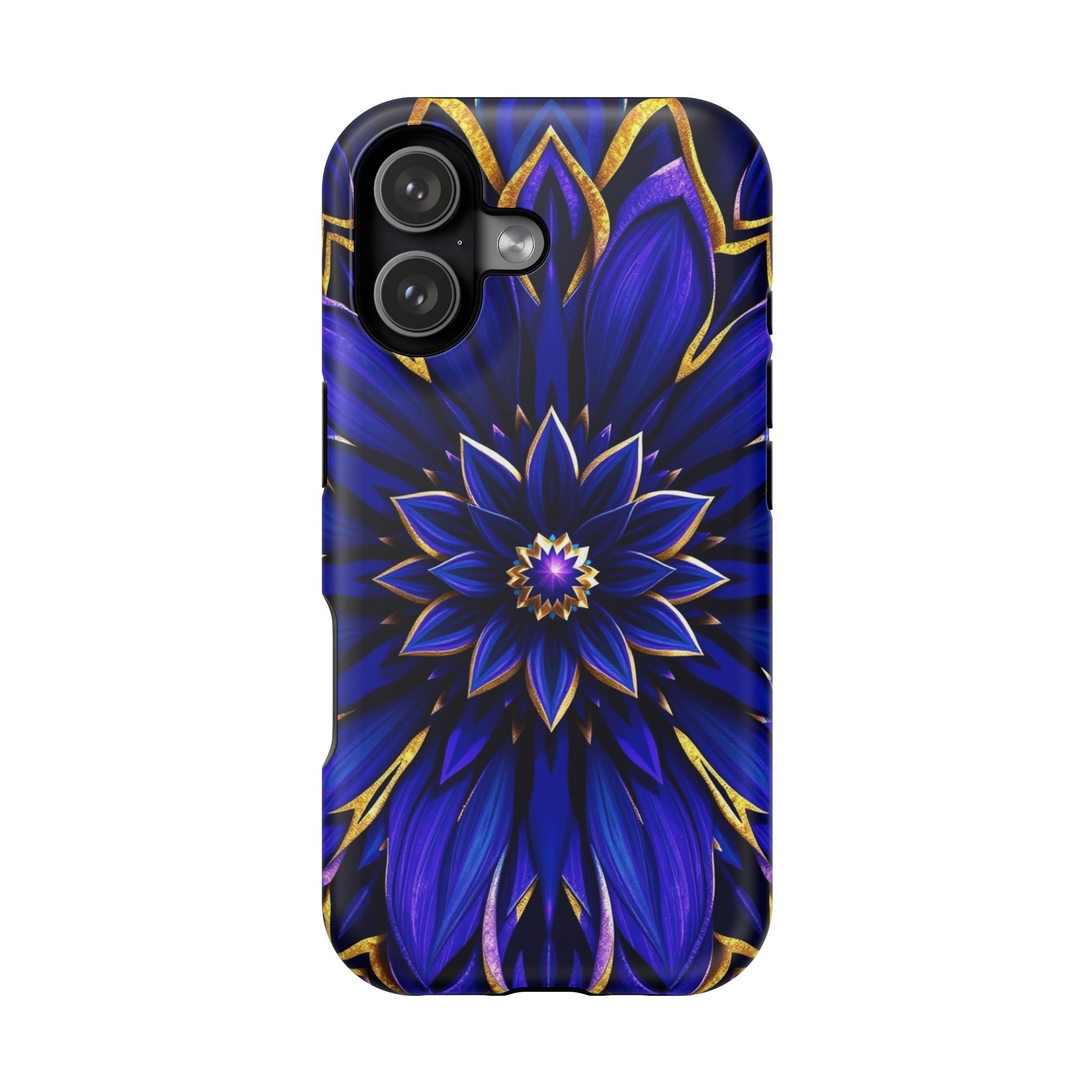 iPhone Floral Mandala Electric Art 14 Slim Everyday Designer Case · iPhone Case