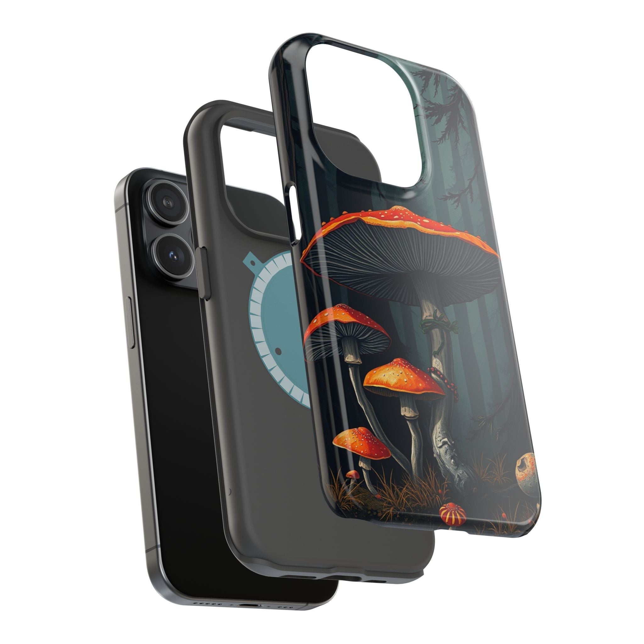 iPhone Mushroom Forest Dark Academia Slim Everyday Designer Case · iPhone Case