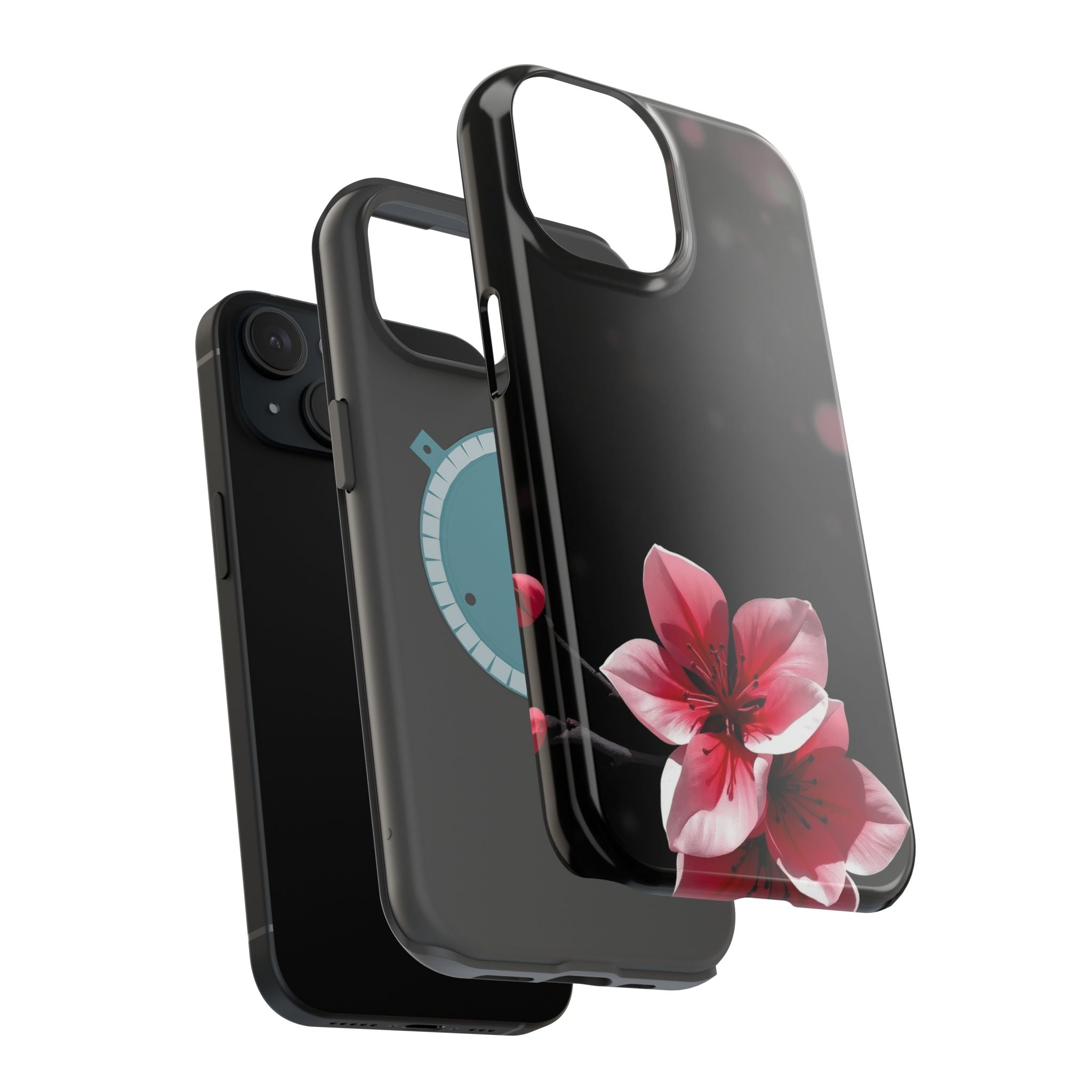 iPhone Cherry Blossom Abstract Geometric Slim Everyday iPhone Designer · iPhone
