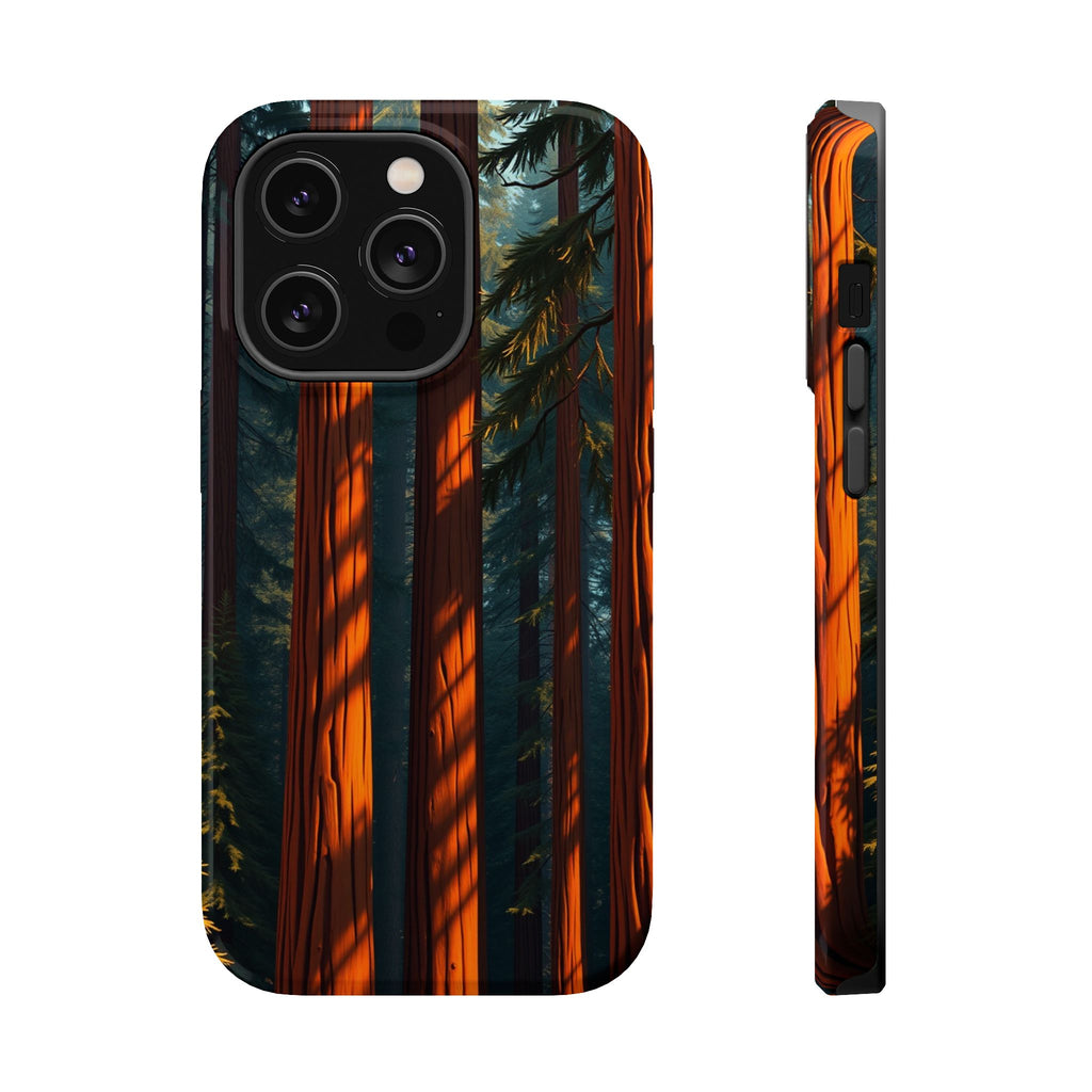 iPhone Dreamy Redwood Forest Design Slim Everyday Designer Case · iPhone Case
