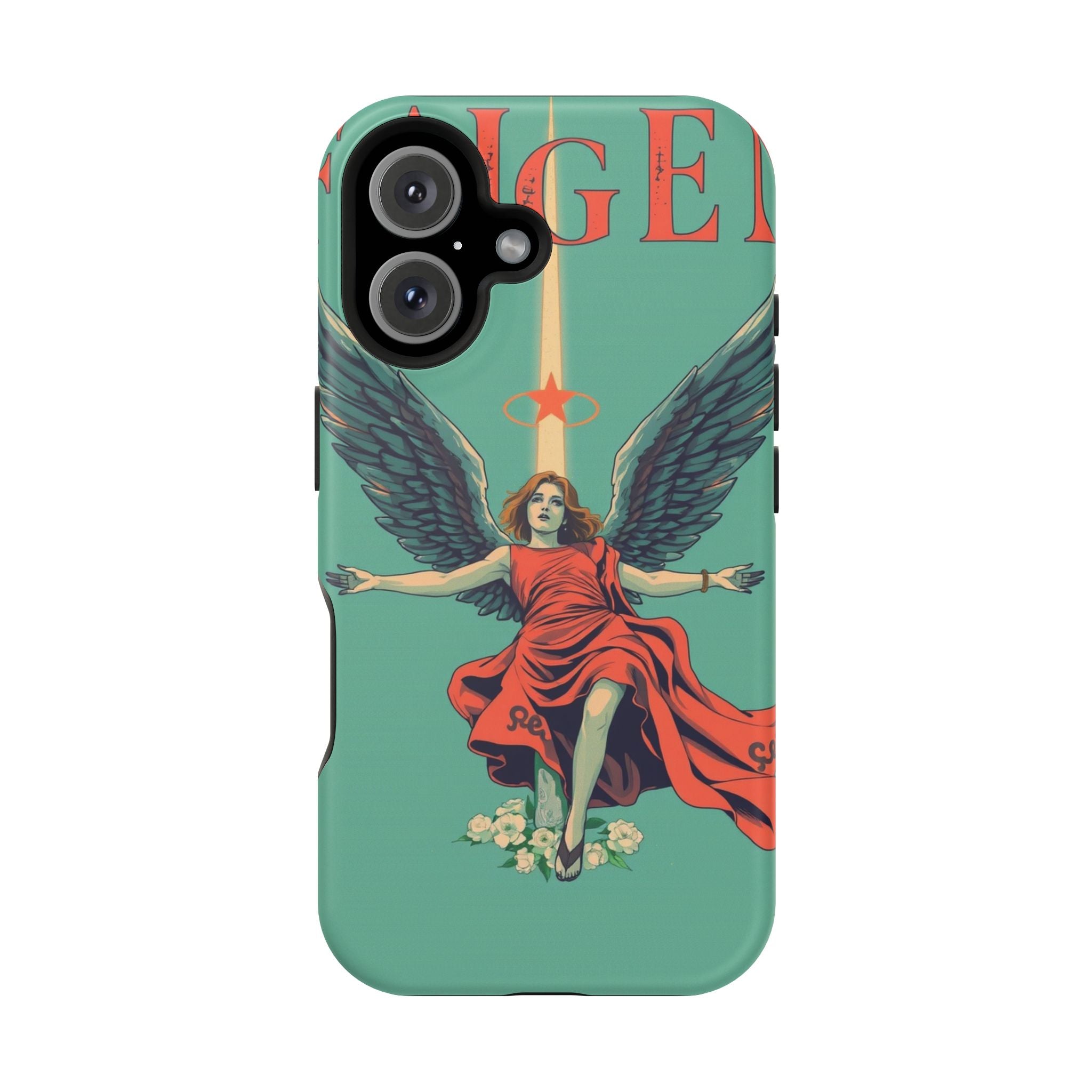 iPhone Radiant Fallen Angel Design Bold Modern Everyday Snap Case · iPhone Case