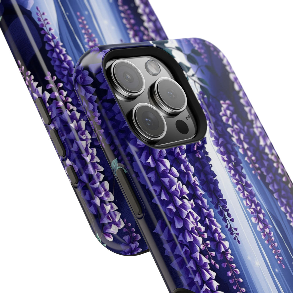 iPhone Wisteria Cascade Serene Design Slim Snap Case Ga · iPhone Case