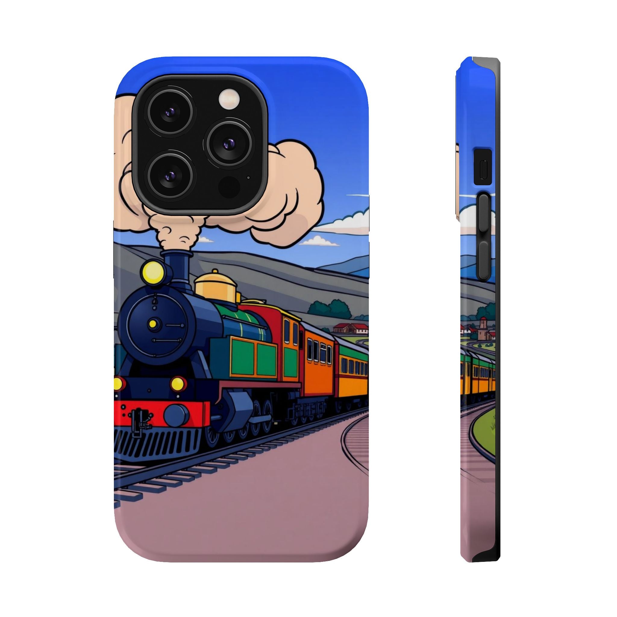 iPhone Steam Locomotive Puff Kids Fun iPhone Phone Case Gift Slim · iPhone Case