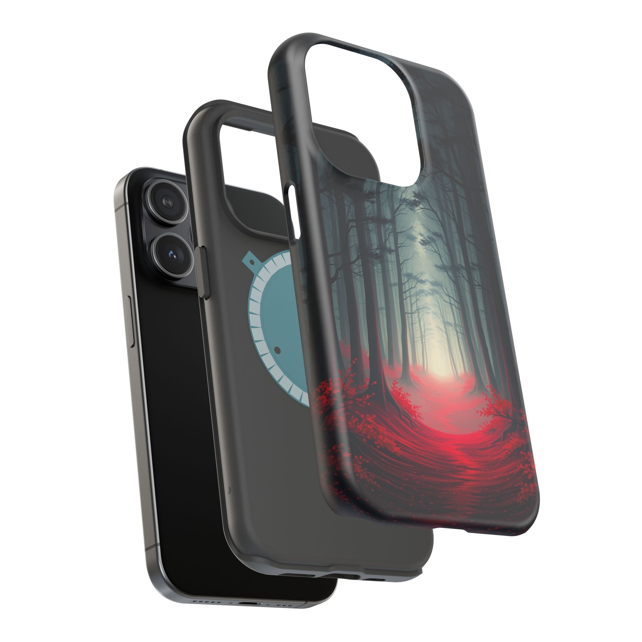 iPhone Dreamy Misty Forest Path Design Slim Everyday Designer Case · iPhone Case