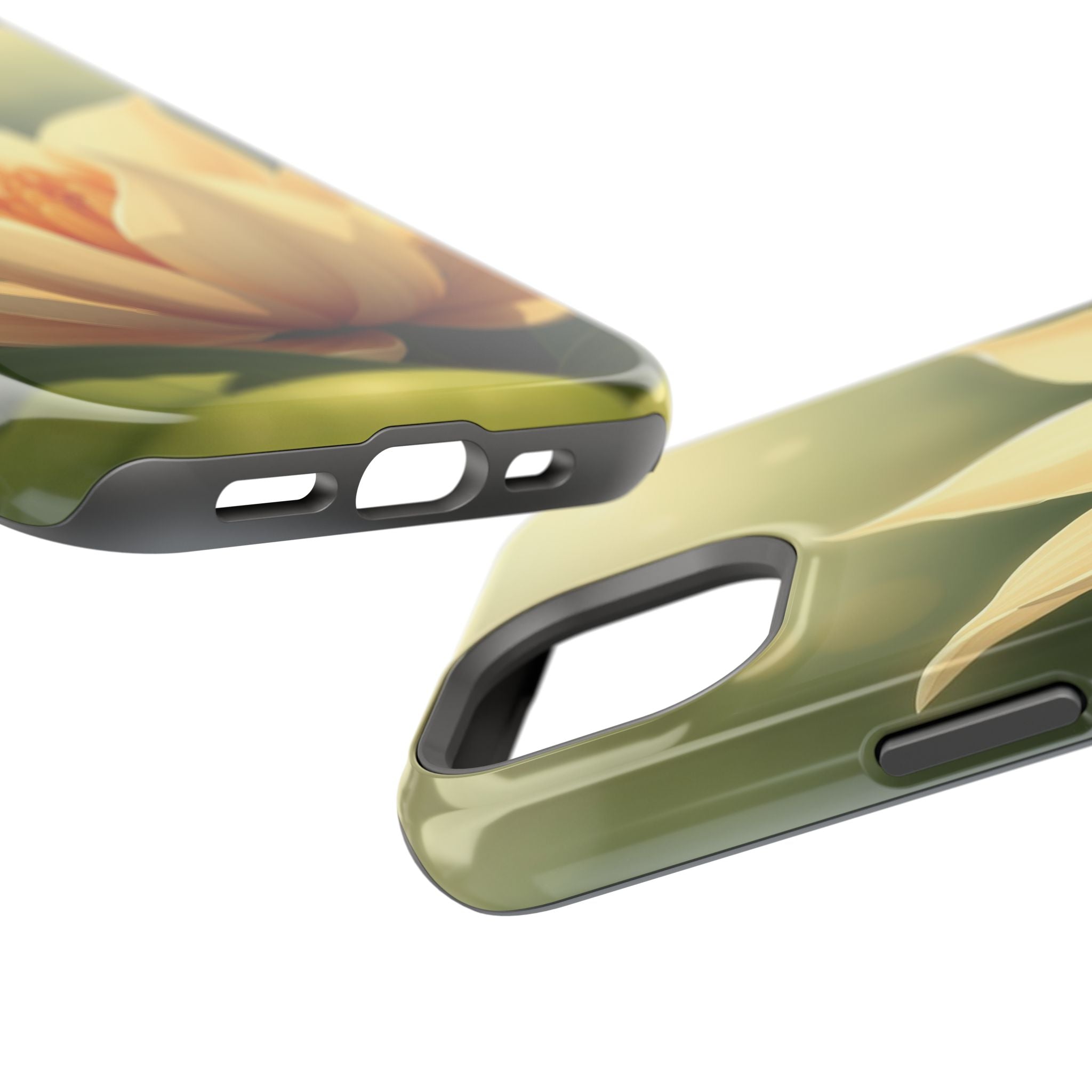 iPhone Bloom and Leaf Grunge Distressed Slim Everyday iPhone Designer · iPhone C