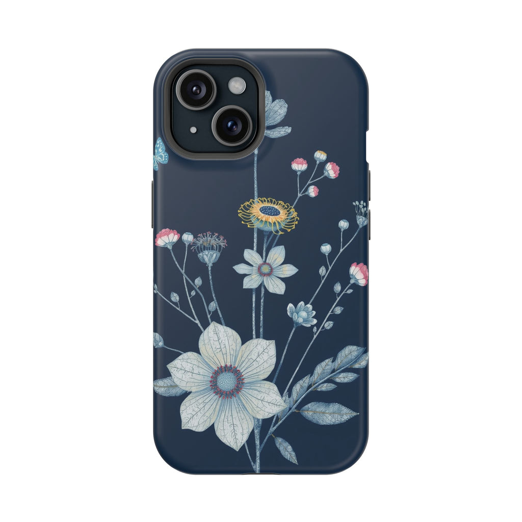 iPhone Vibrant Pressed Botanicals Design Slim Everyday Designer · iPhone Case