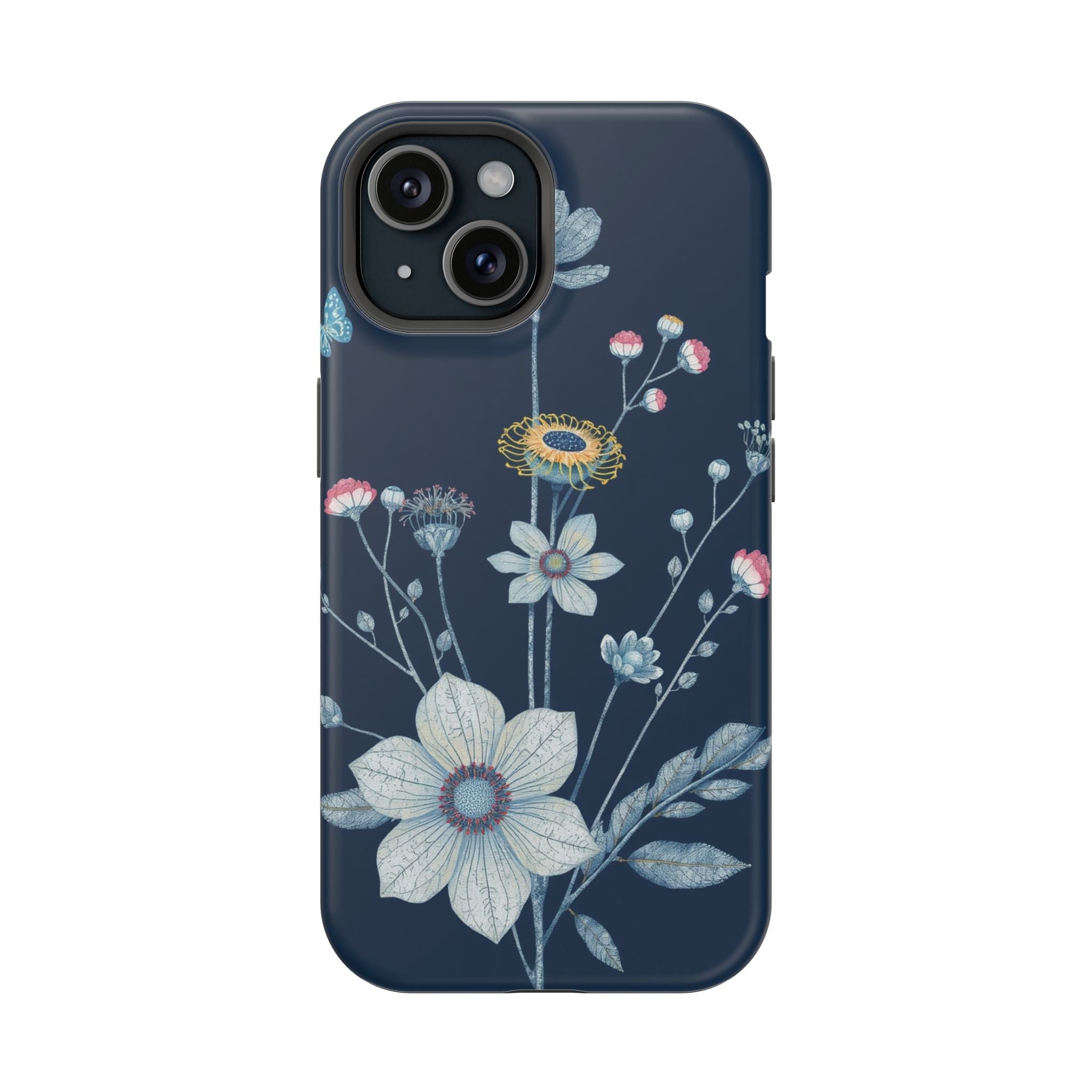 iPhone Vibrant Pressed Botanicals Design Slim Everyday Designer · iPhone Case