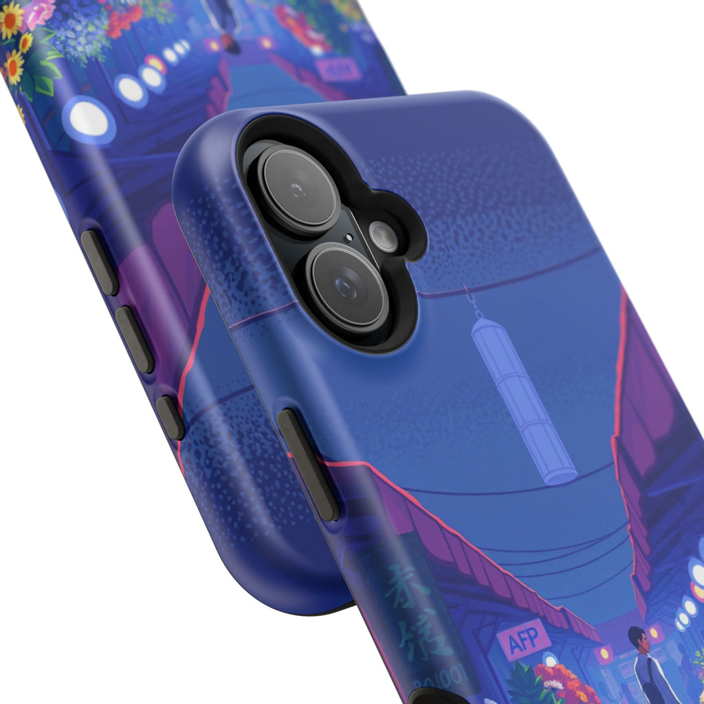 iPhone Flower Market Electric Art Bold Modern Everyday Snap Case · iPhone Case
