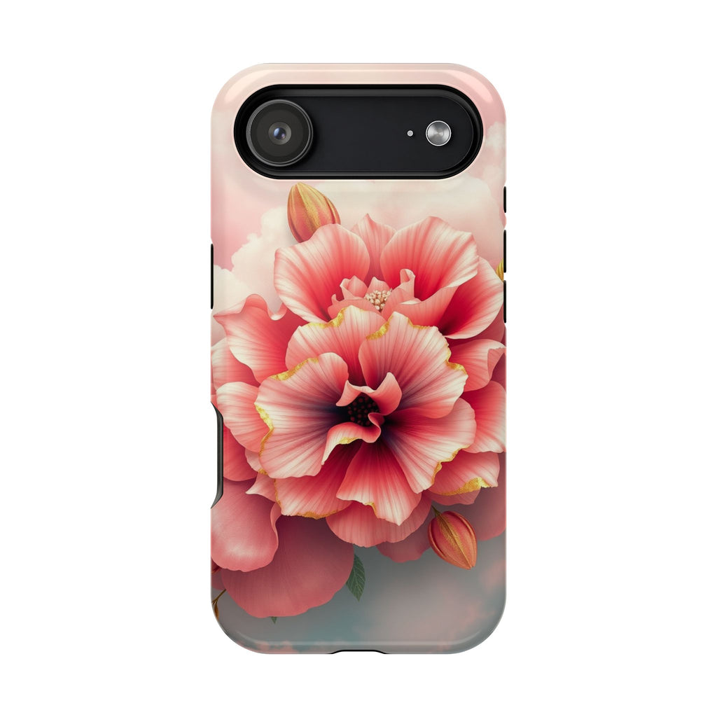 iPhone Pastel Floral Cloud Gold Foil Luxury Slim iPhone Everyday · iPhone Case