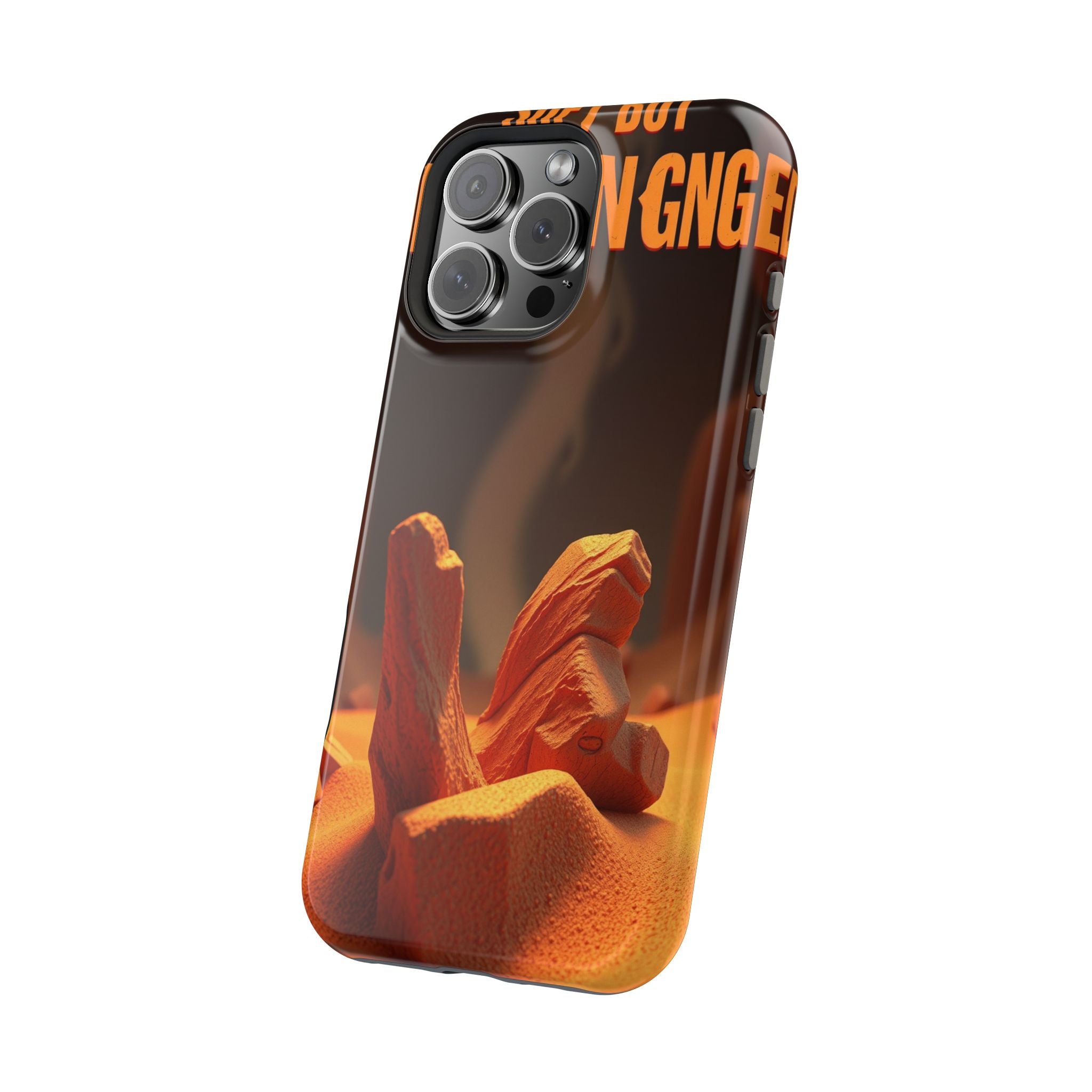 iPhone Earthy Soft but Unhinged Design Slim Everyday Designer Case · iPhone Case