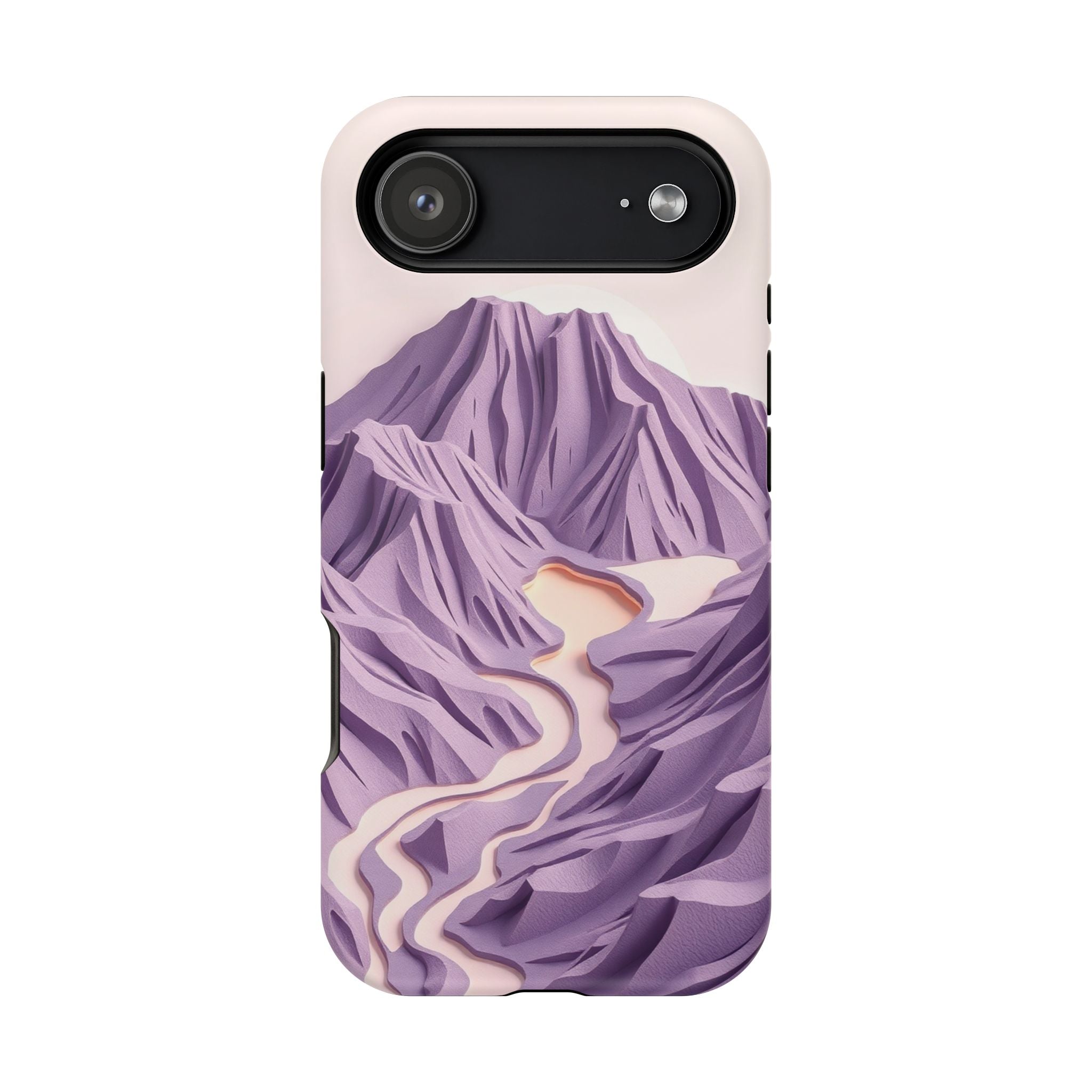 iPhone Vibrant Lava Field Design Bold Modern Everyday Snap Case · iPhone Case