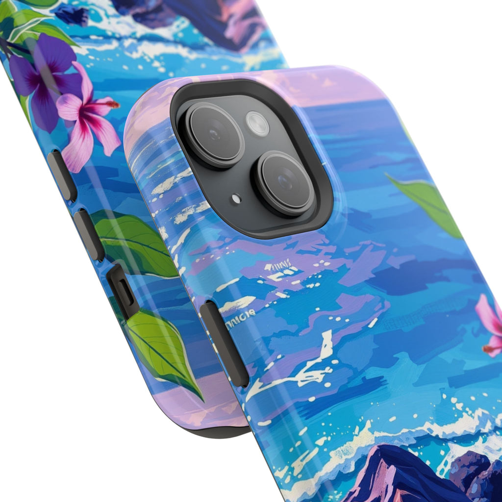 iPhone Hibiscus Coast Enchanted Art Slim Everyday Designer Case · iPhone Case