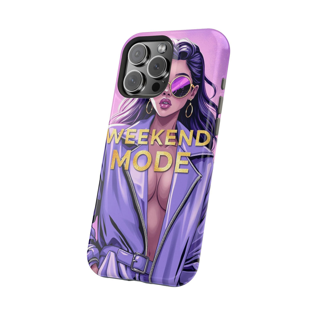 iPhone Lavender And Pearl Weekend Mode On Slim Everyday Designer Case · iPhone C