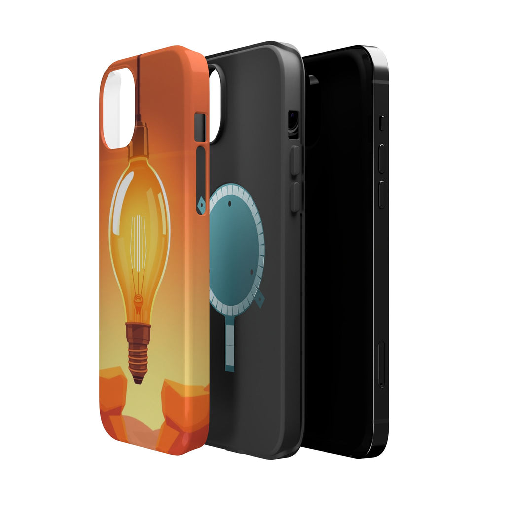 iPhone Edison Bulb Warm Enchanted Art Slim Everyday Designer Case · iPhone Case