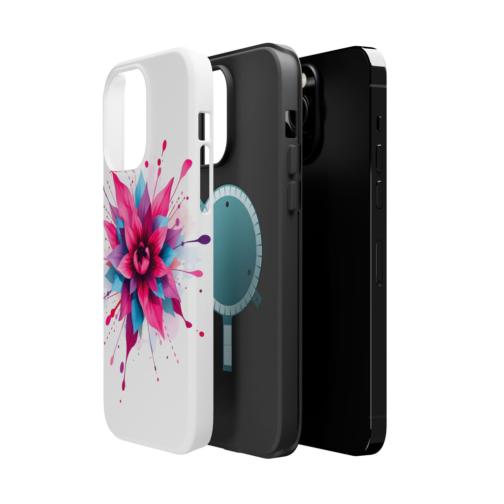iPhone Floral Watercolor Splash Electric Art Slim iPhone Everyday · iPhone Case