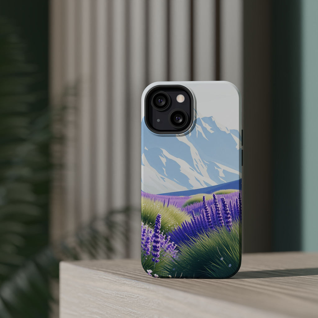 iPhone Alpine Meadow Electric Art 10 Slim Everyday Designer Case · iPhone Case