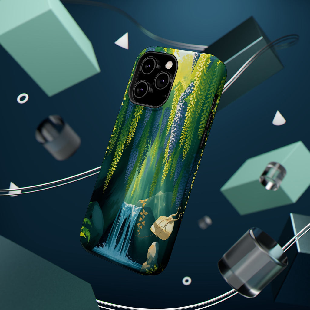 iPhone Wisteria Cascade Mystic Art Bold Modern Everyday Snap Case · iPhone Case