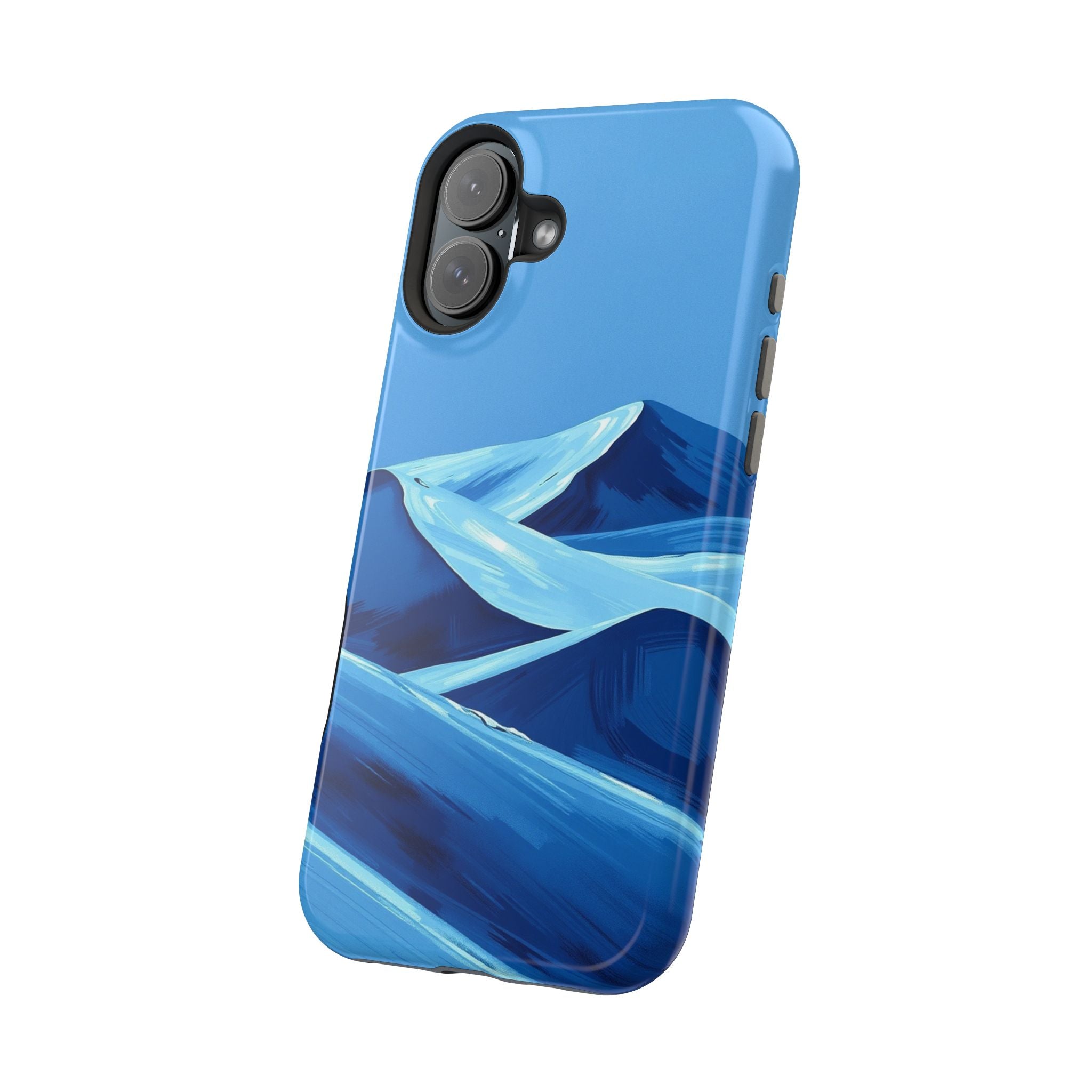 iPhone Desert Dunes Oil Painting Impressionist Soft iPhone Finish · iPhone Case