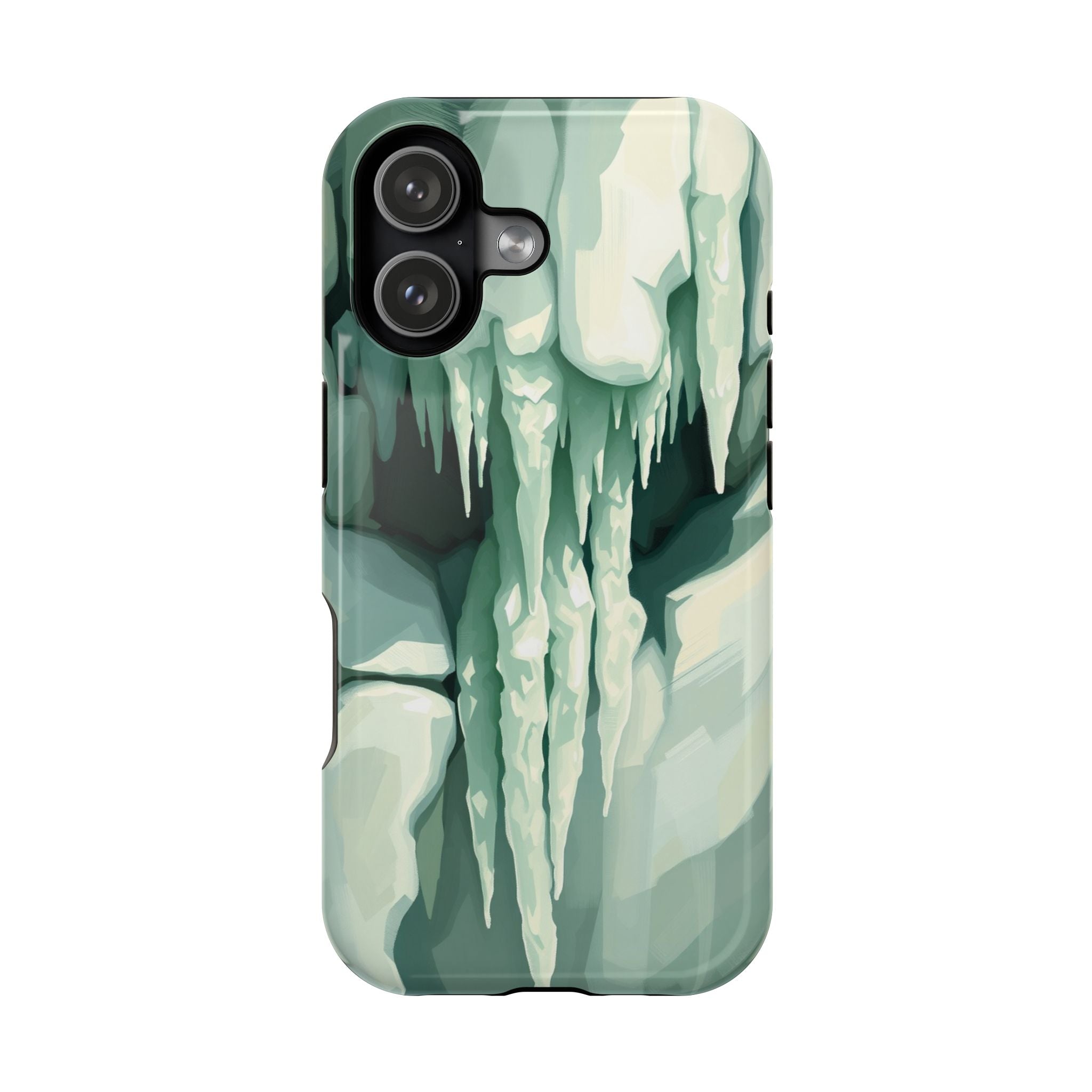 iPhone Earthy Icicle Formation Design Slim Everyday Designer Case · iPhone Case