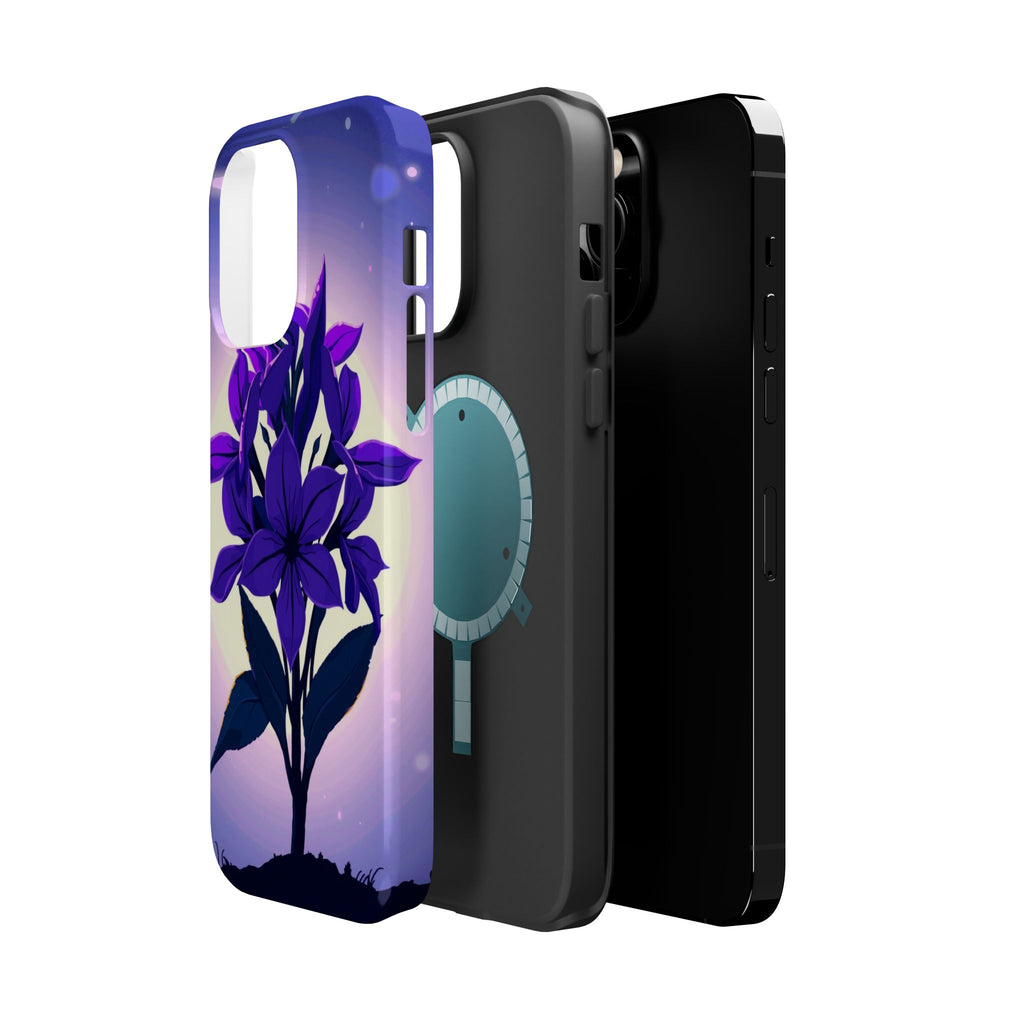 iPhone Floral Crown Mystic Art 13 Bold Modern Everyday Snap Case · iPhone Case