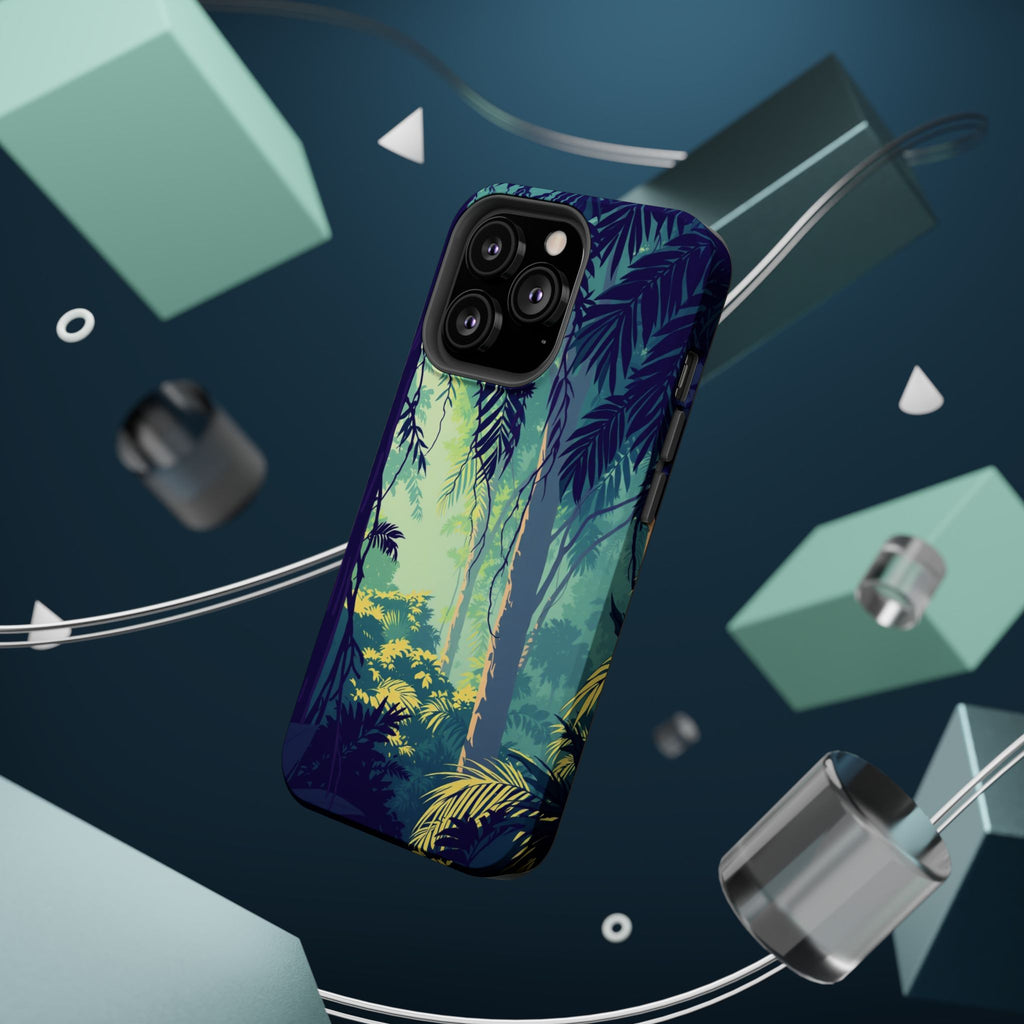 iPhone Mint And Blush Rainforest Canopy Slim Everyday iPhone Designer · iPhone C