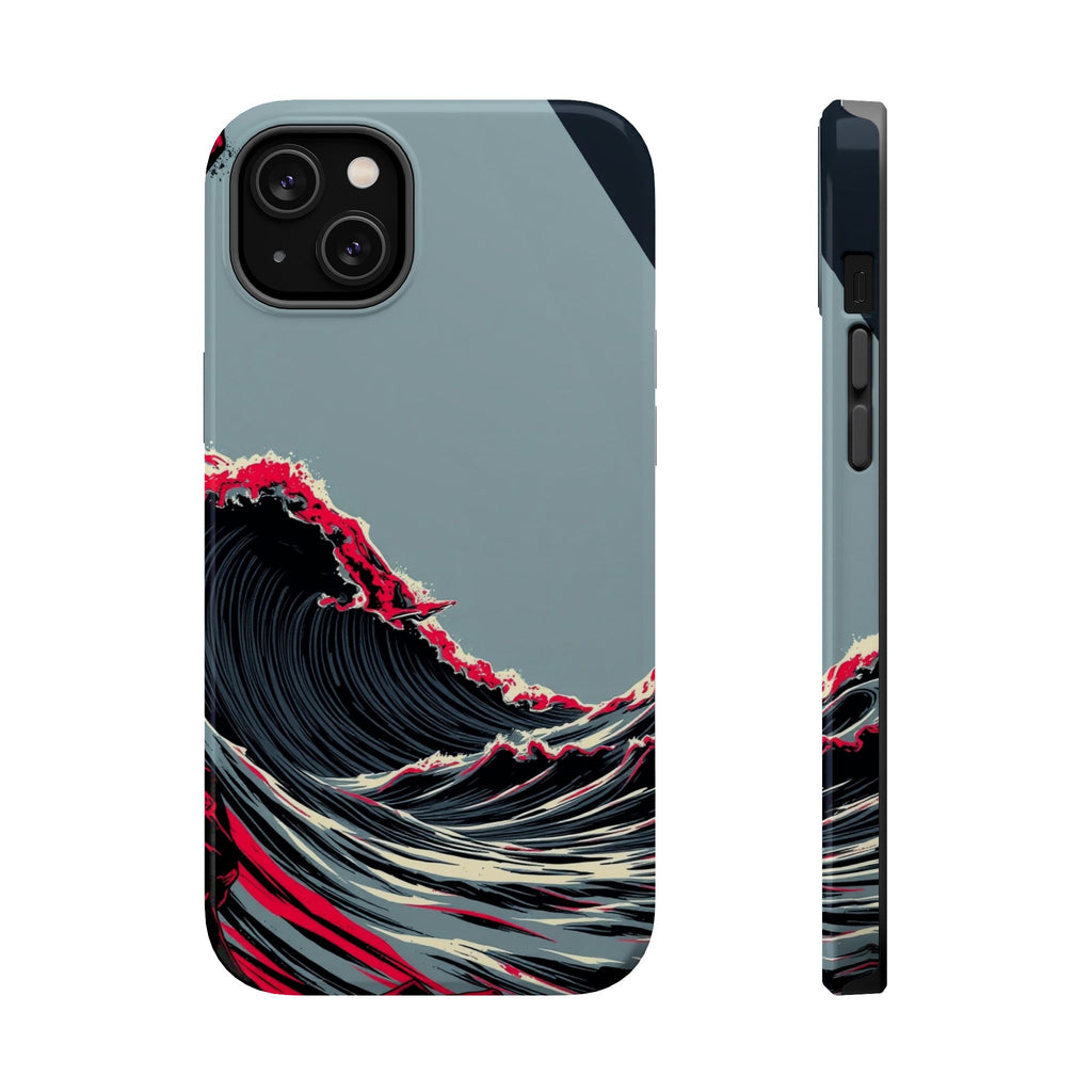 iPhone Vibrant Wave Interference Design Slim Everyday iPhone Designer · iPhone C