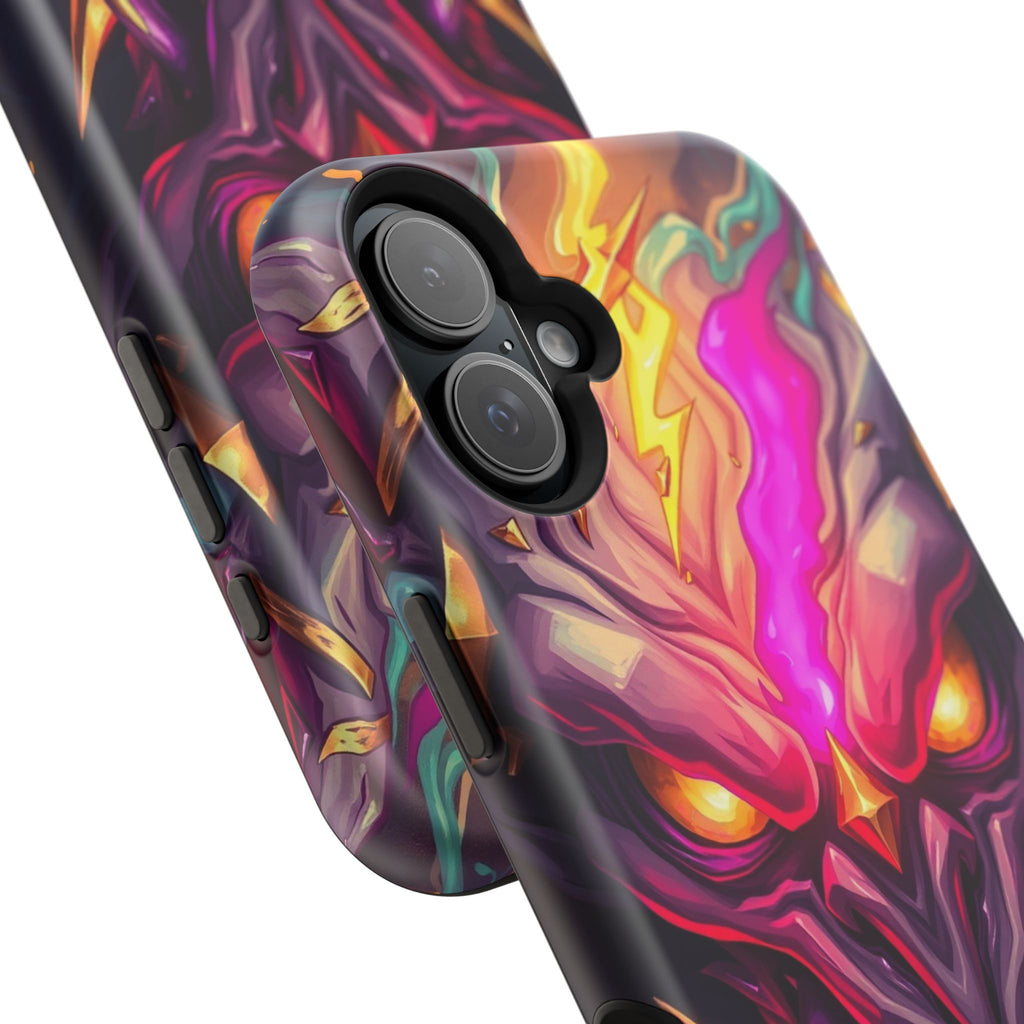 iPhone Chaos Goblin Energy Gold Foil Luxury Slim Everyday Designer Case · iPhone