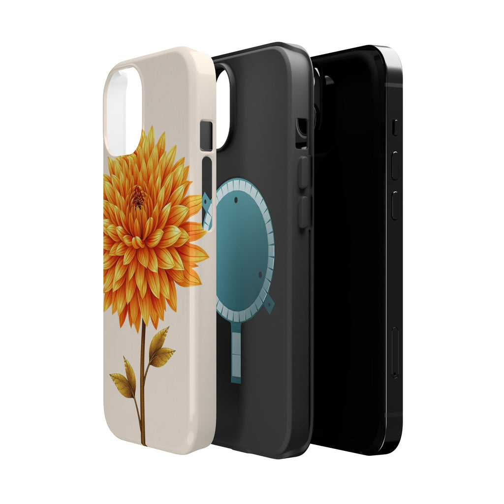 iPhone Chrysanthemum Classic Gold Foil Luxury Slim iPhone Everyday · iPhone Case