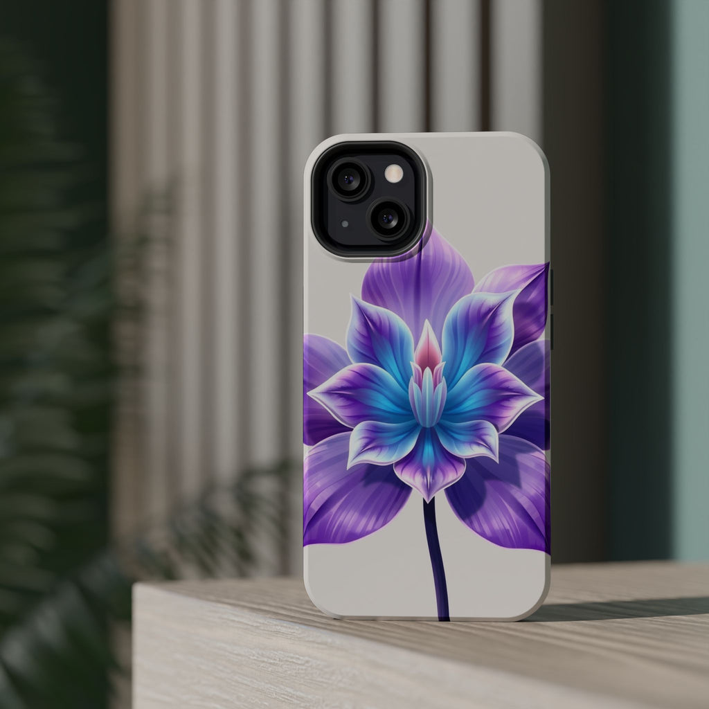 iPhone Dreamy Neon Floral Design 10 Slim Everyday Designer Case · iPhone Case