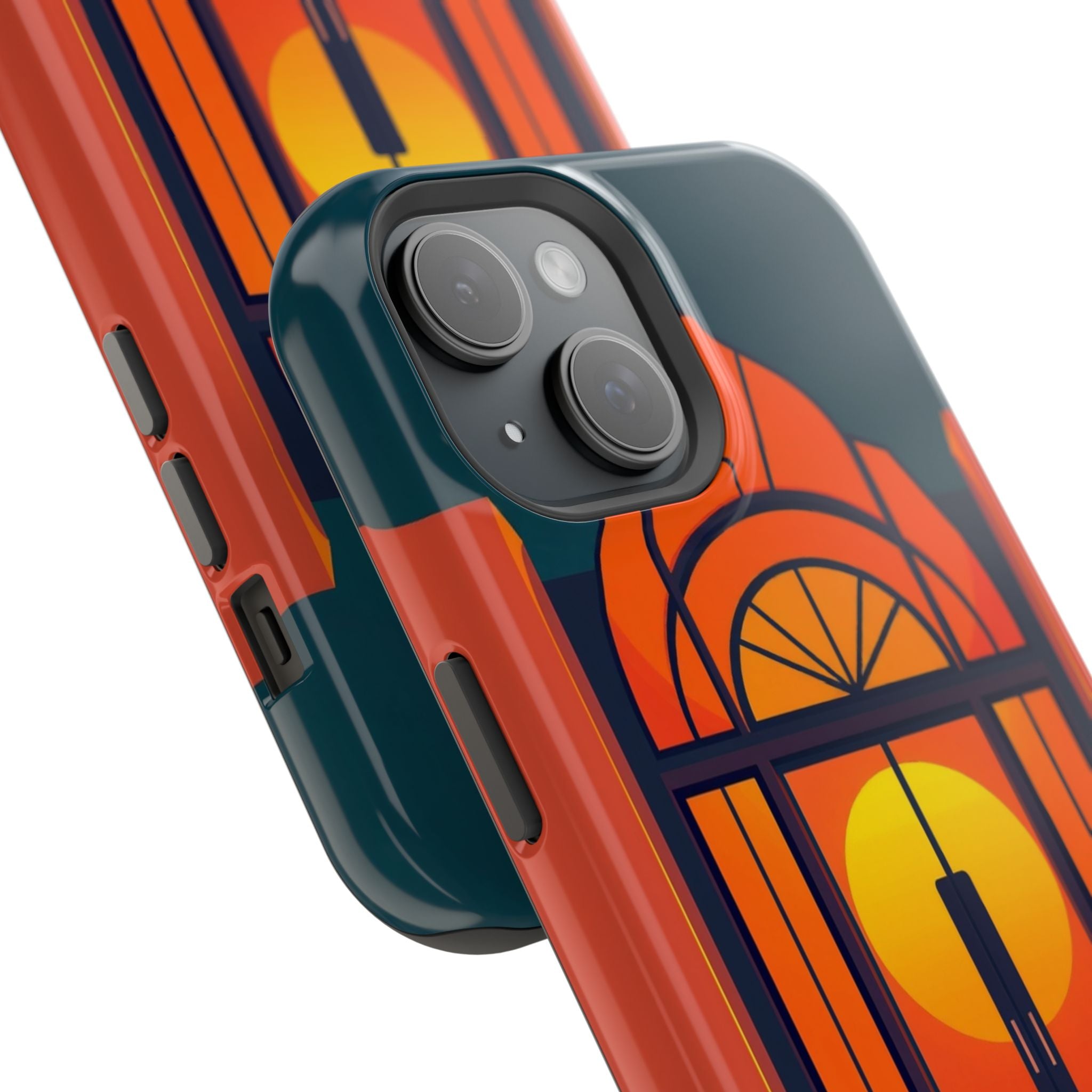 iPhone Art Deco Geometry Enchanted Bold Modern Everyday Snap Case · iPhone Case