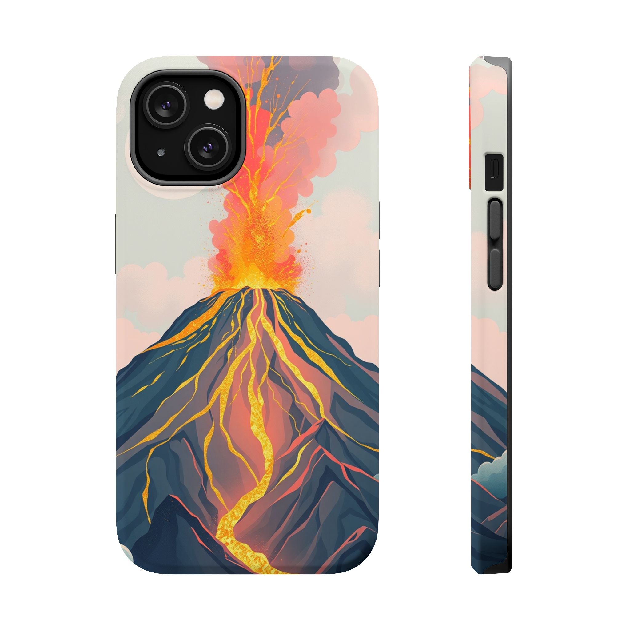 iPhone Volcanic Eruption Gold Foil Luxury Slim iPhone Everyday Designer · iPhone