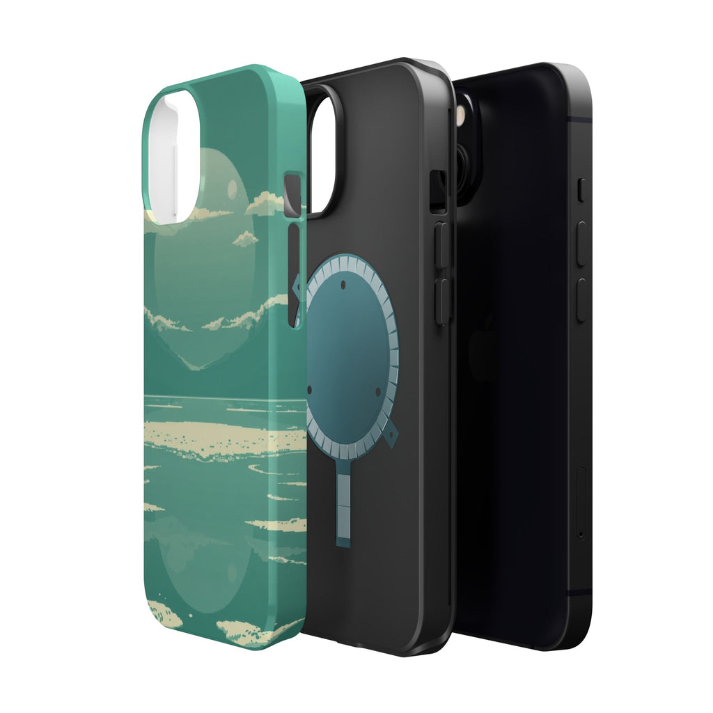 iPhone Earthy Salt Flat Mirror Design Slim Everyday iPhone 13 Designer · iPhone