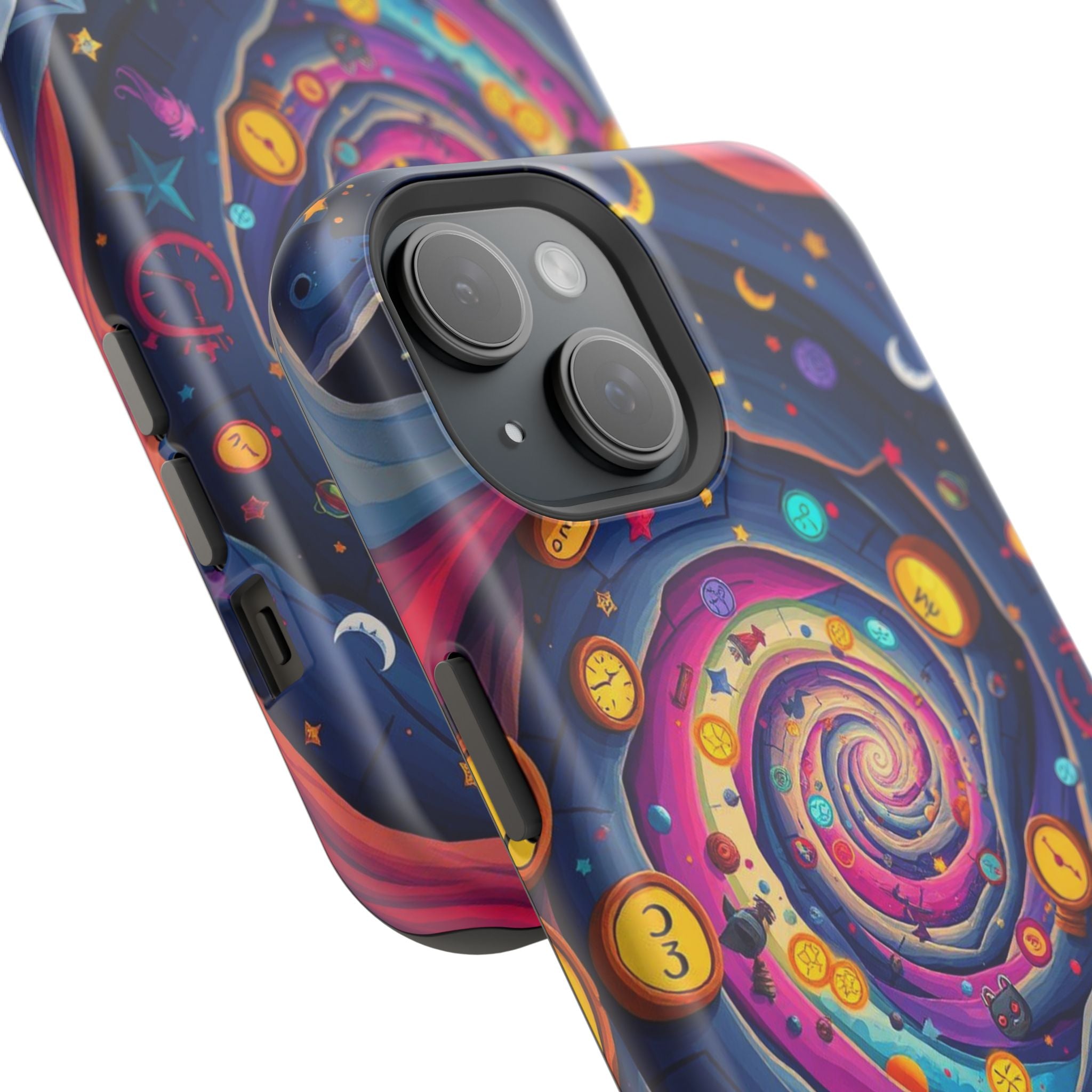 iPhone Time Portal Swirl Kids Fun iPhone Phone Case Gift Clean Minimal · iPhone