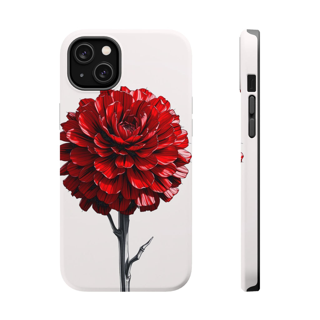 iPhone Ranunculus Stack Mystic Art Bold Modern Everyday Snap Case · iPhone Case